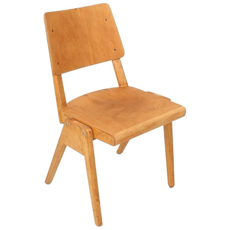 1950s Vintage Stacking Chair For Sale