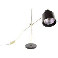 Lampada da tavolo vintage degli anni '1950, Cecoslovacchia