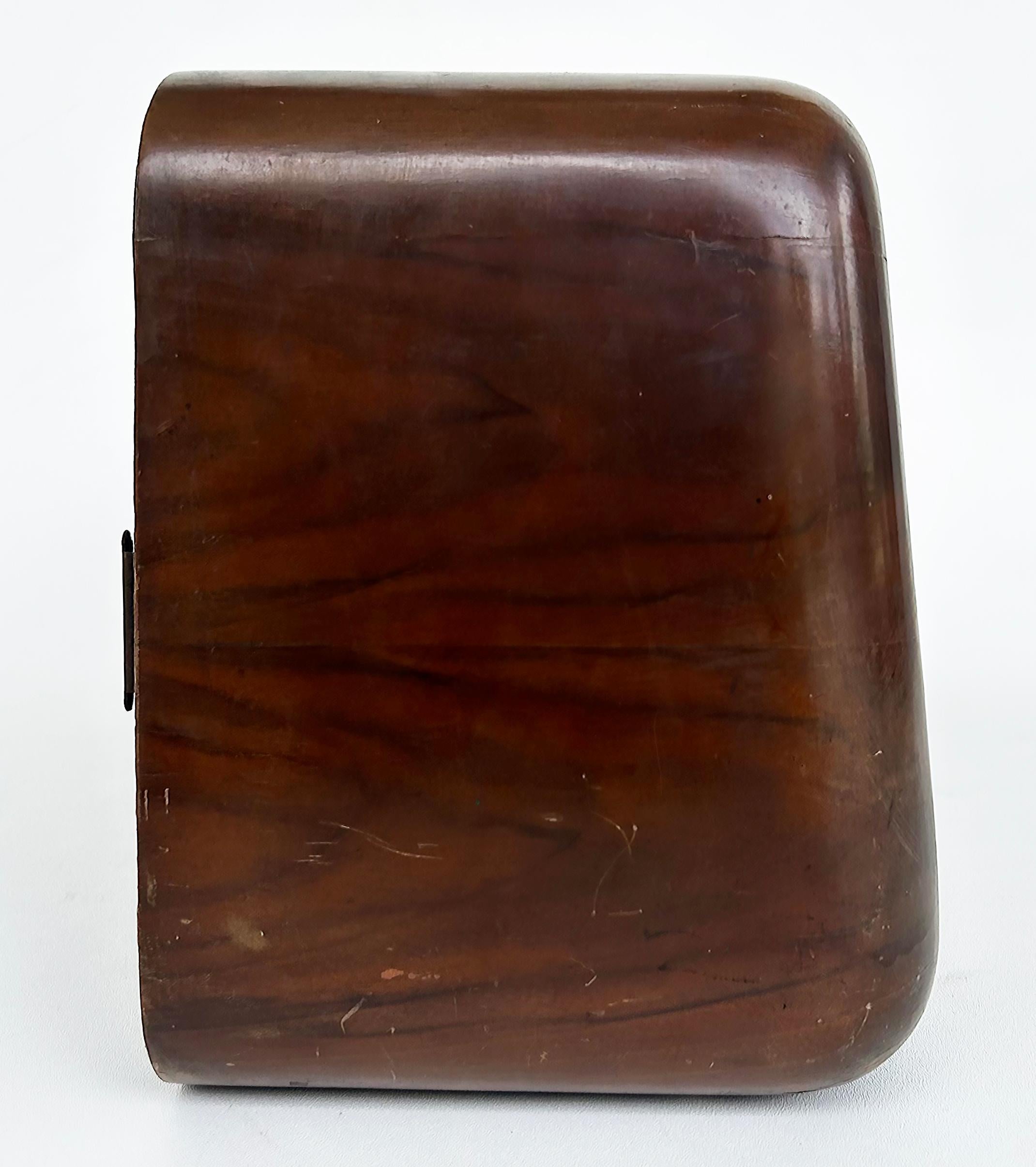 XX secolo Radio Torino Model SV85 d'epoca degli anni '50 in legno, metallo e vetro