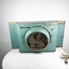 1950s Vintage Wall Unit Vornado Fabulous Mint Green Window Fan