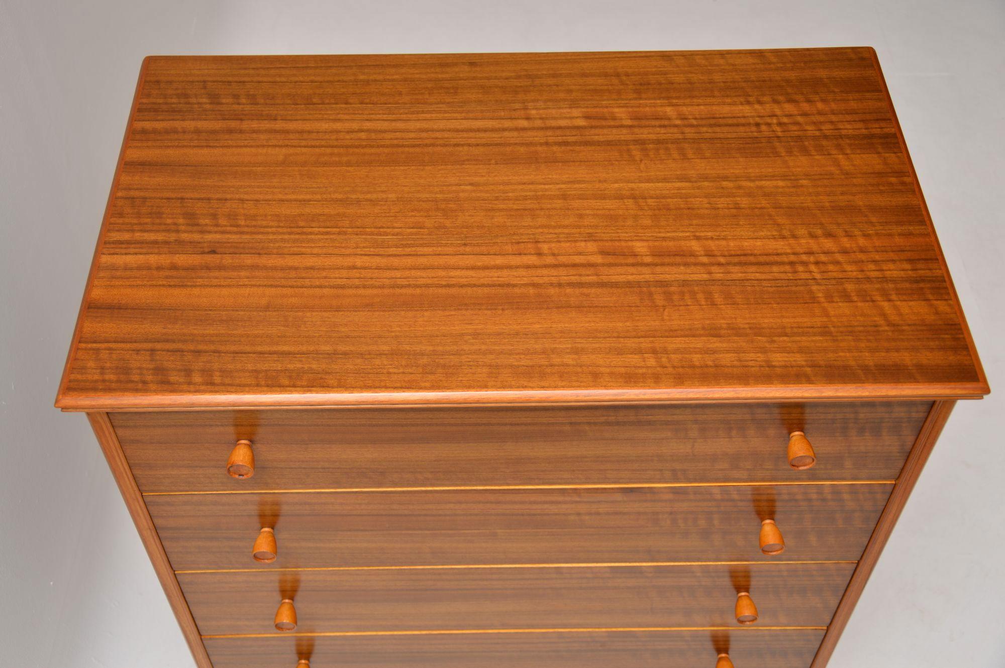 1950s Vintage Walnut Chest of Drawers by Alfred Cox 2