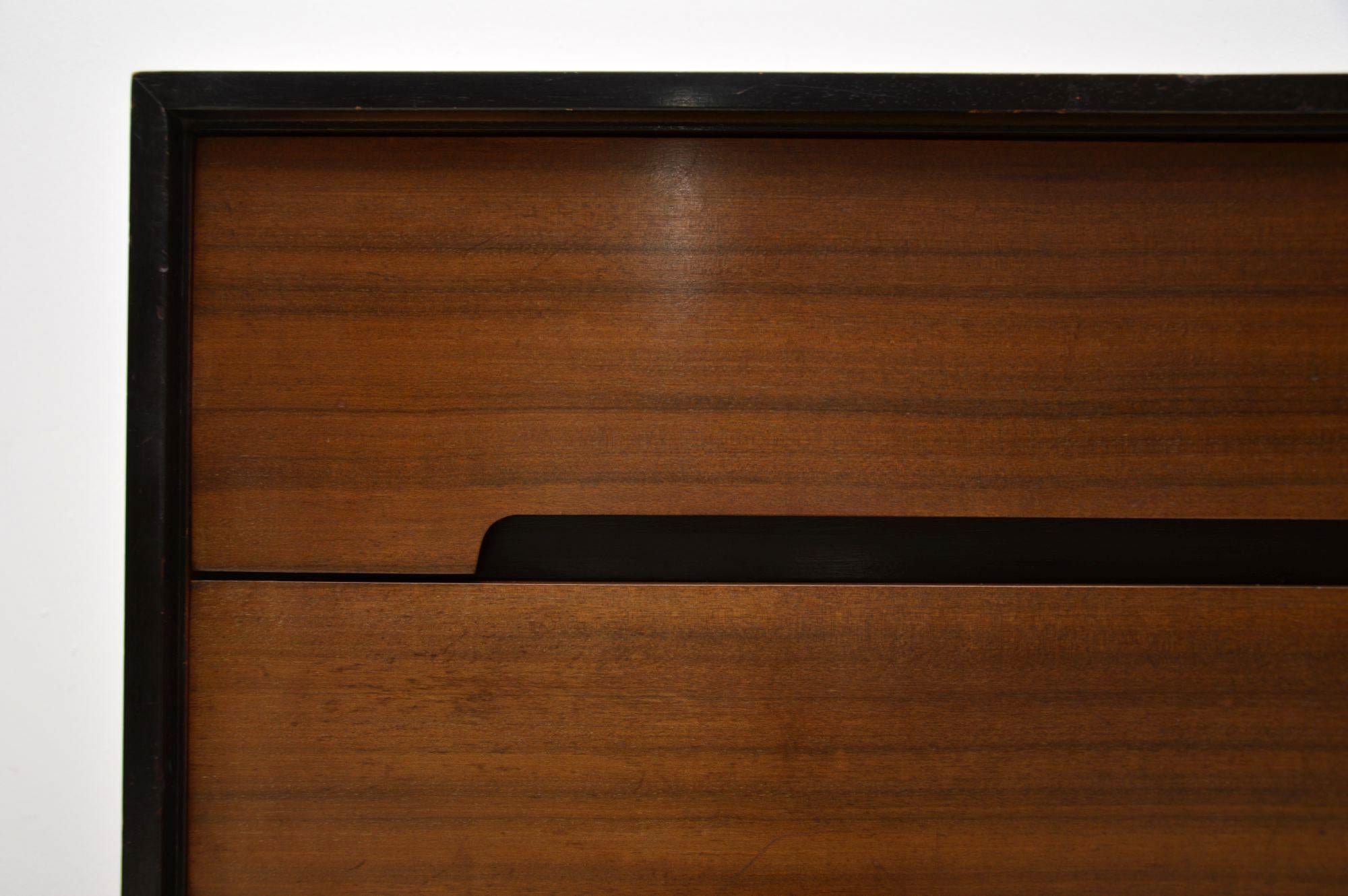 Mid-20th Century 1950s Vintage Walnut Chest of Drawers by John & Sylvia Reid for Stag C Range