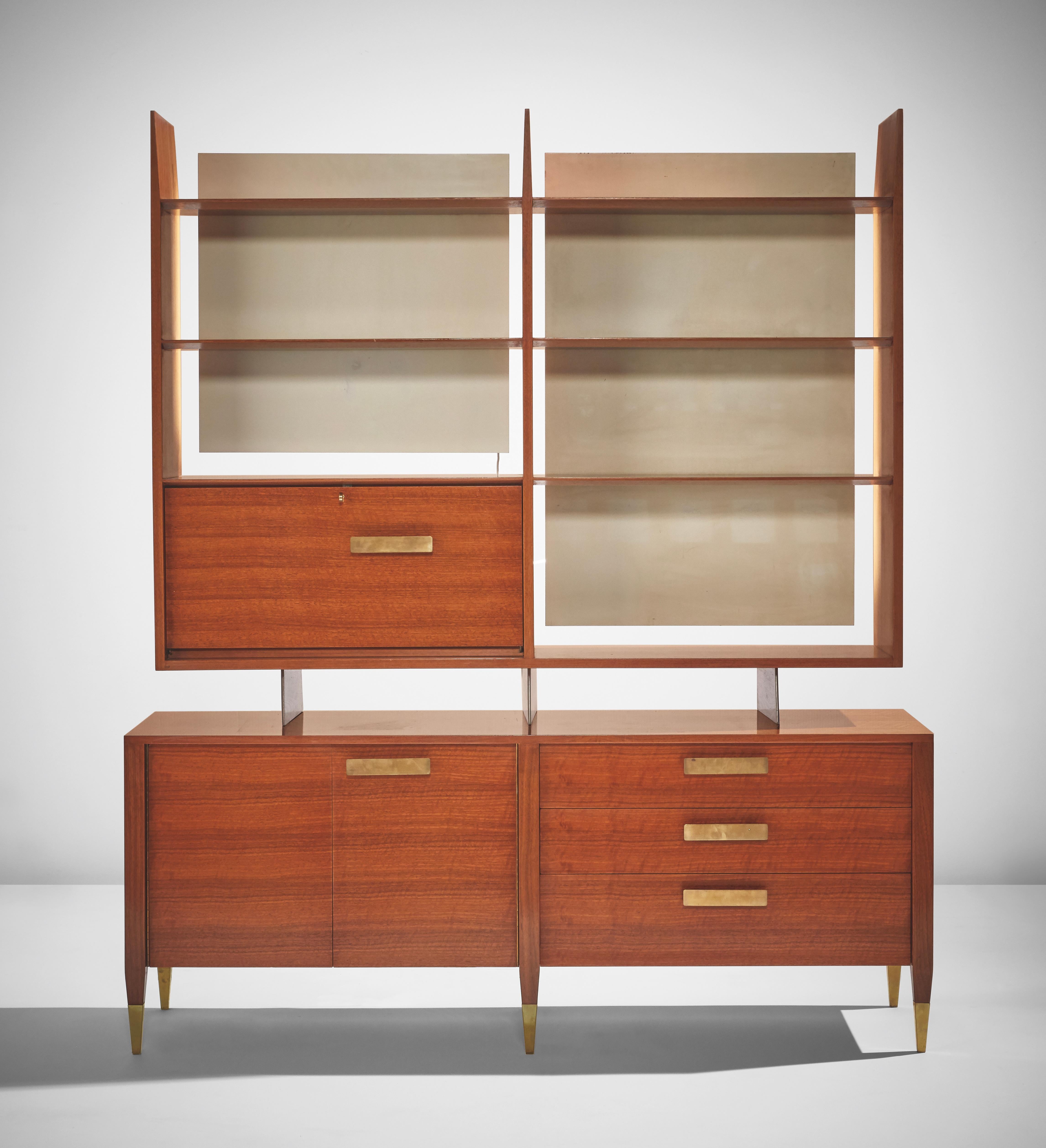 Mid-Century Modern 1950s Wall Cabinet by Gio Ponti