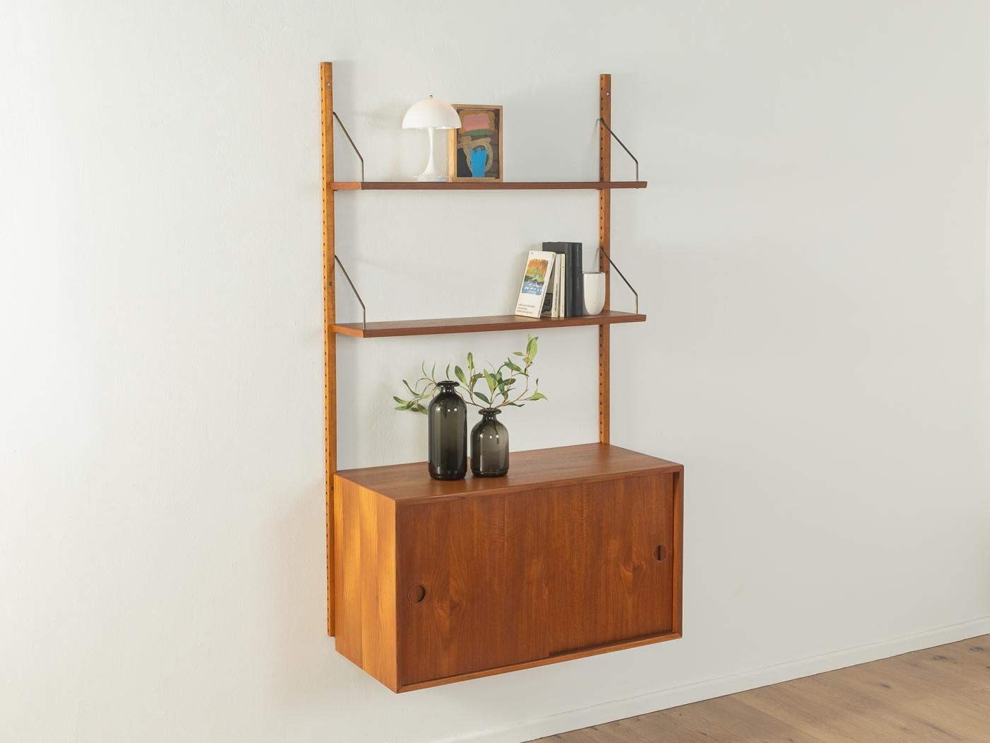 1950 Estantería de pared, Poul Cadovius Moderno de mediados de siglo en venta