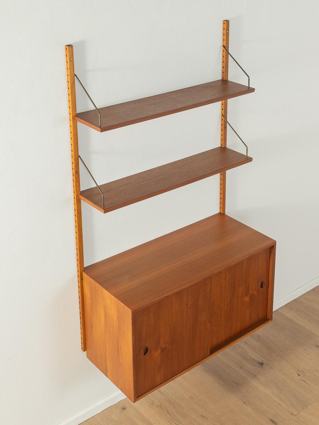 1950 Estantería de pared, Poul Cadovius en Bueno estado para la venta en Neuss, NW