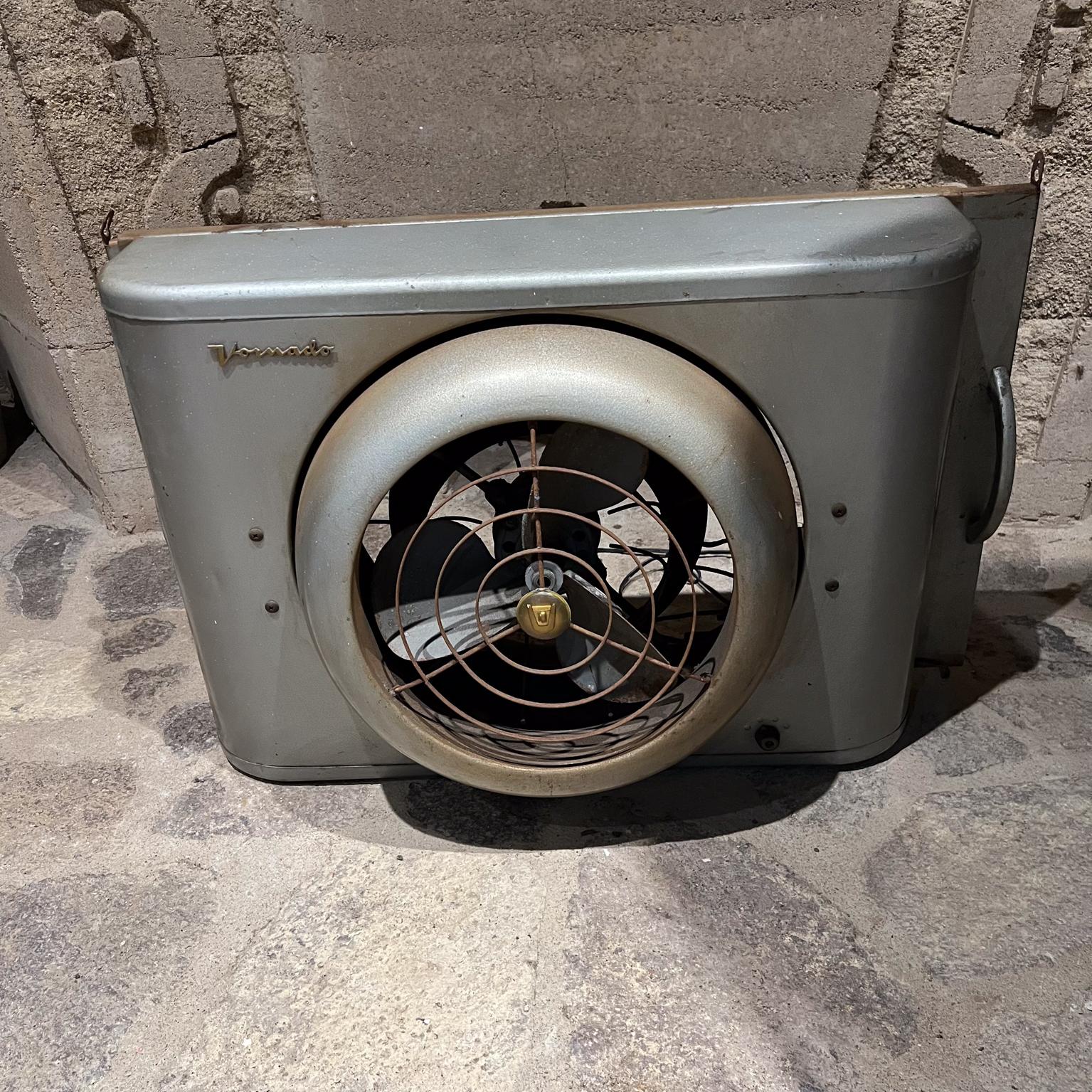 1950s Wall Unit Vornado Grey Electric Window Fan For Sale 2