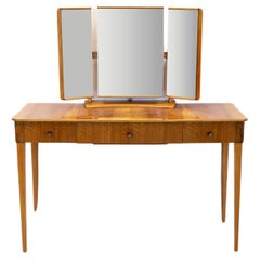 1950s Walnut and Beech Dressing Table by Gordon Russell