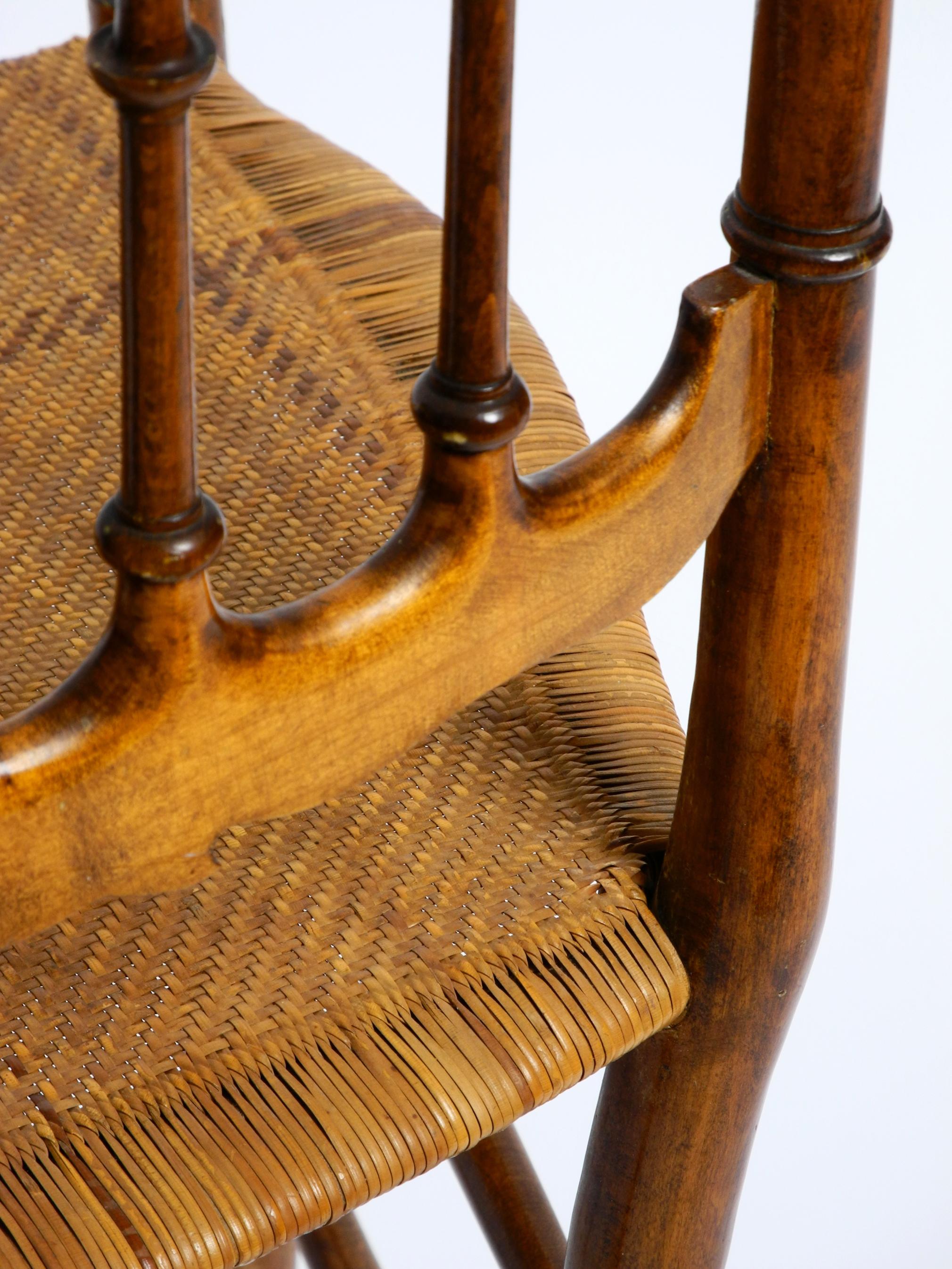 1950s Walnut Chiavari Chair Designed by Giuseppe Gaetano Descalzi 10