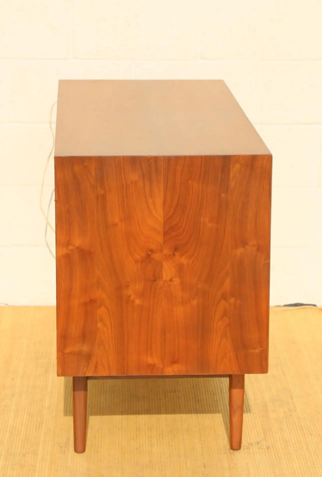 1950’s Walnut Credenza by Kipp Stewart for Drexel Declaration 1