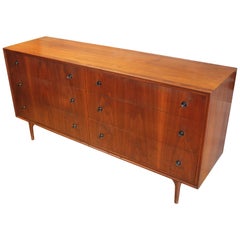 1950s Walnut Dresser by John Kapel for Glenn of California