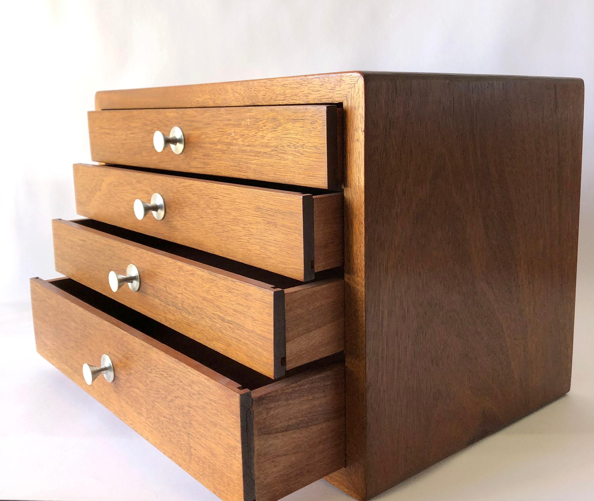 mid century jewelry box