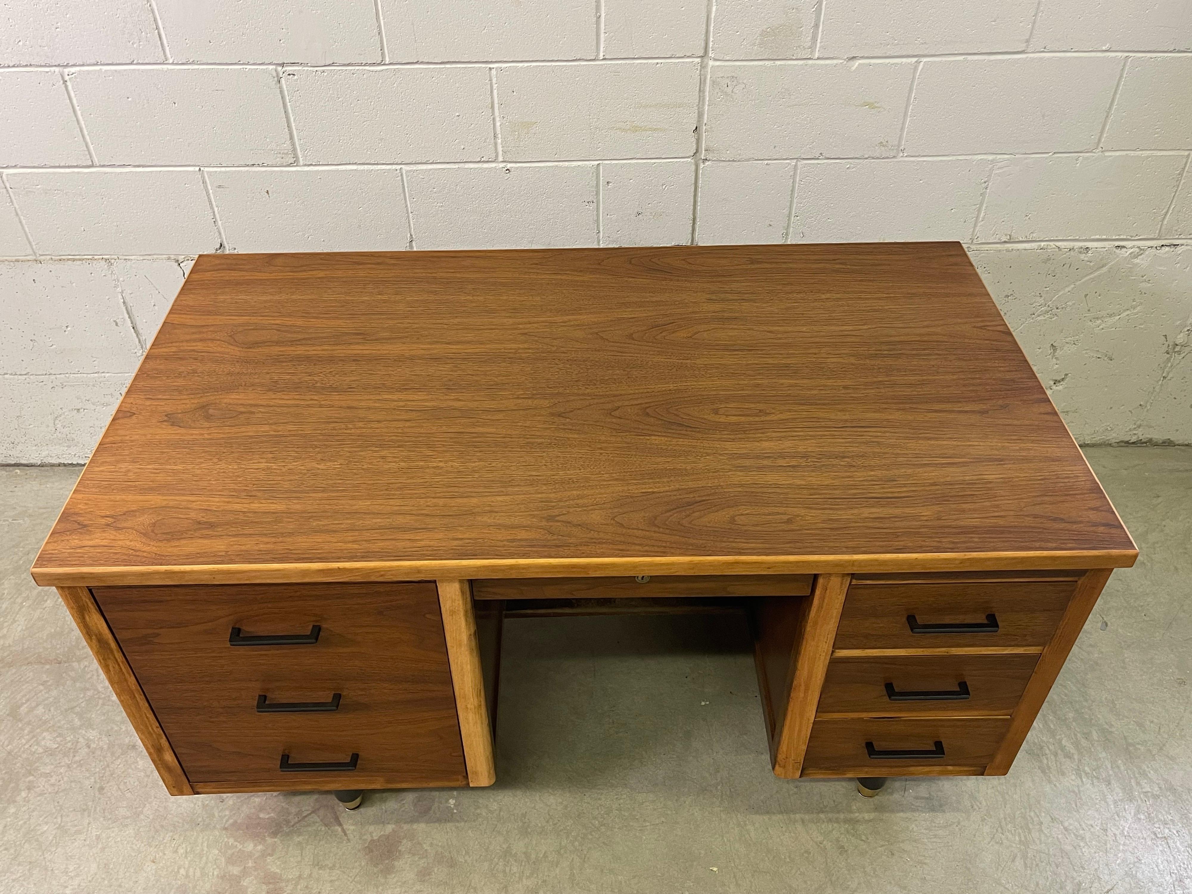 wooden tanker desk