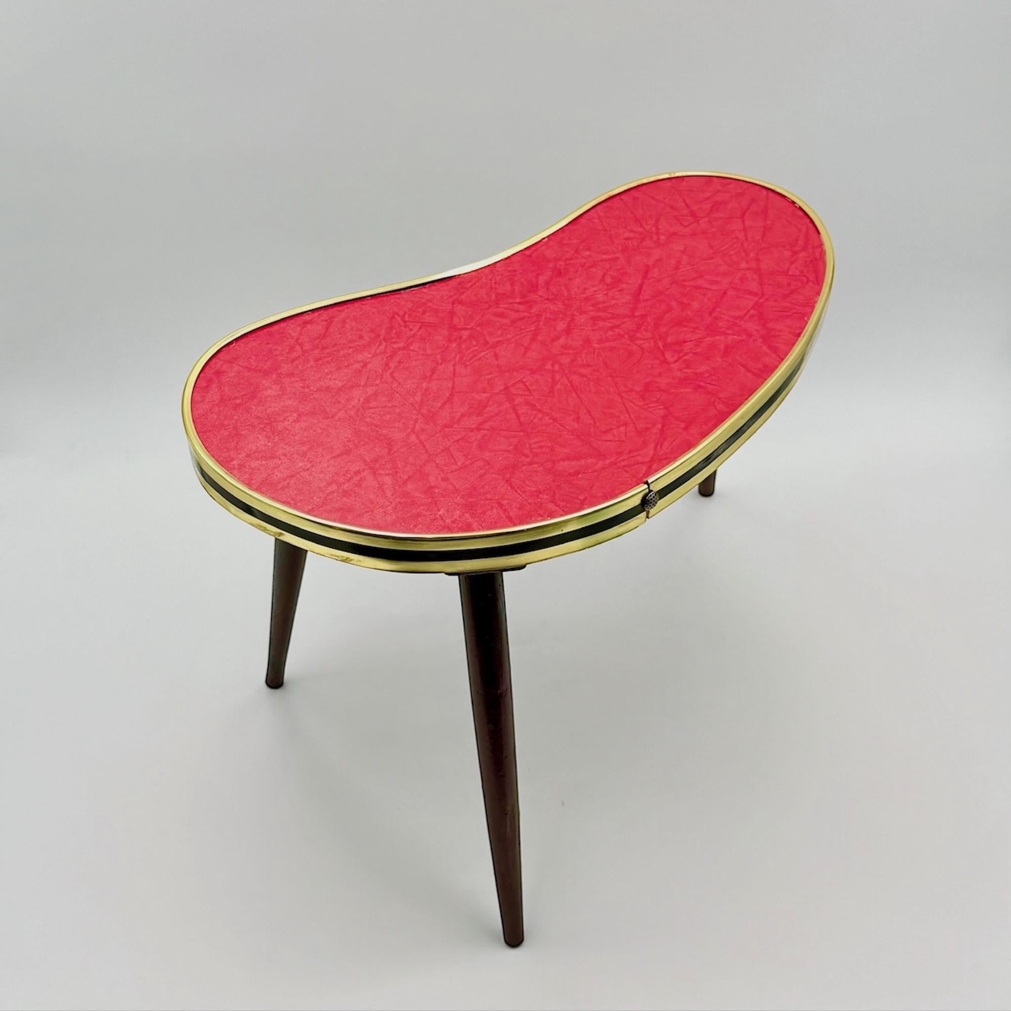 Piantane della Germania Occidentale del 1950 in formica e ottone in vendita 8