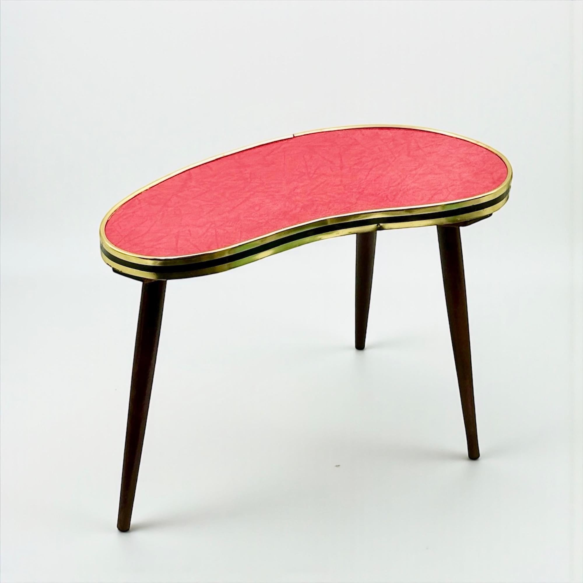 Piantane della Germania Occidentale del 1950 in formica e ottone in vendita 11