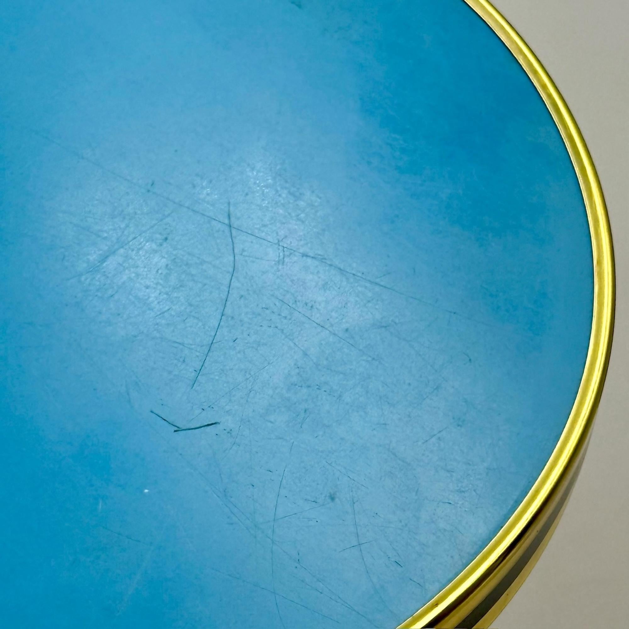 Piantane della Germania Occidentale del 1950 in formica e ottone in vendita 13