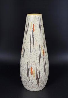 Westdeutsche Scheurich-Keramik- Atomic-Vase, Modell 529-50, 1950er Jahre