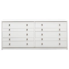 Vintage 1950s White Birch Sideboard by Paul Frankl 'C'