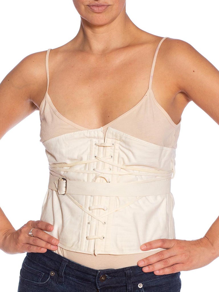 1950S White Cotton Girdle For Sale at 1stDibs  girdles by louis, louis  girdles, louis vintage girdles