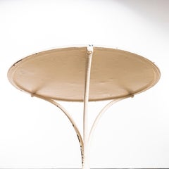 1950’s White French Bistro Café Table