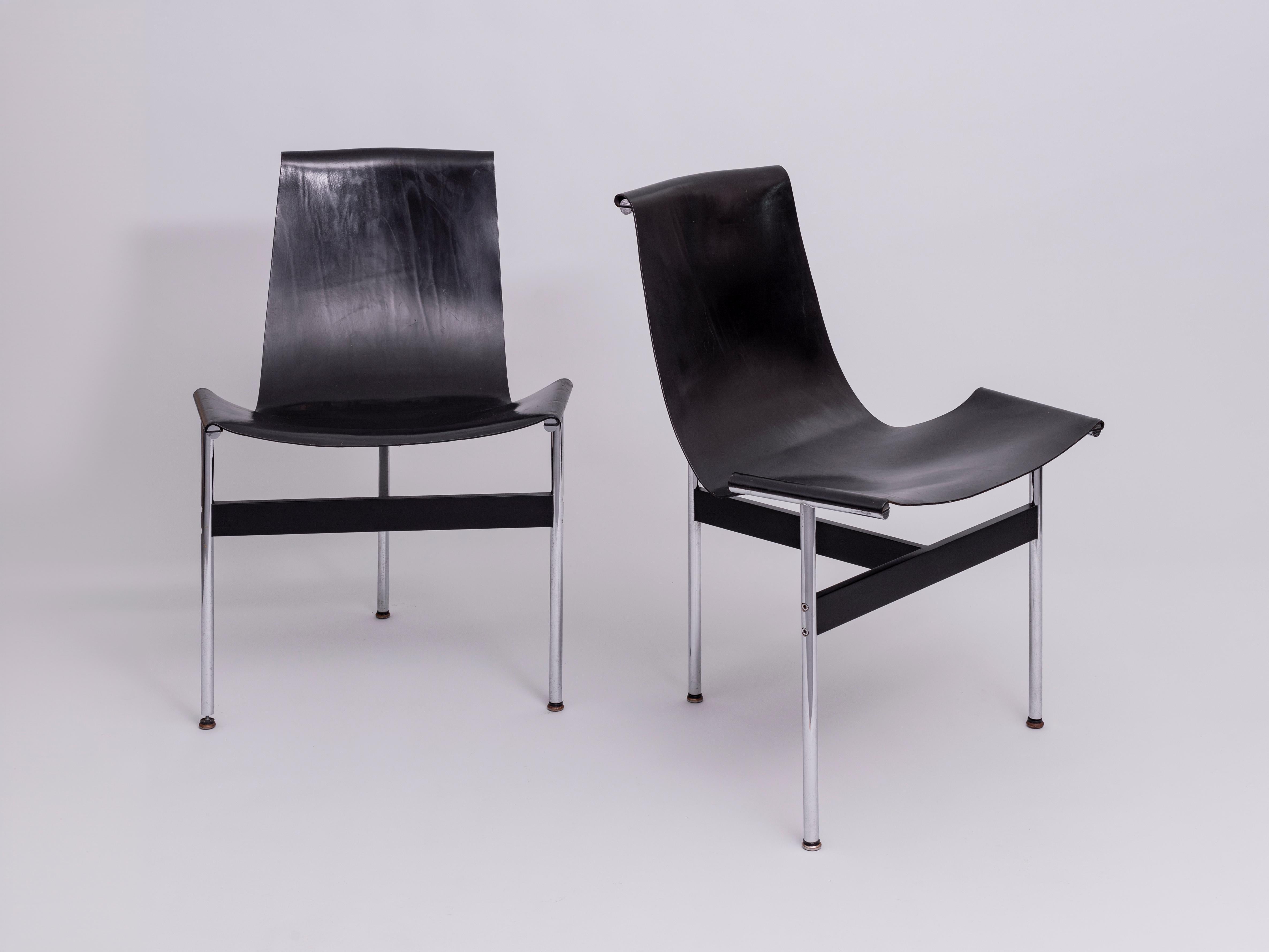 American 1950s William Katavolos, Ross Littell, and Douglas Kelley 'T' Chairs For Sale