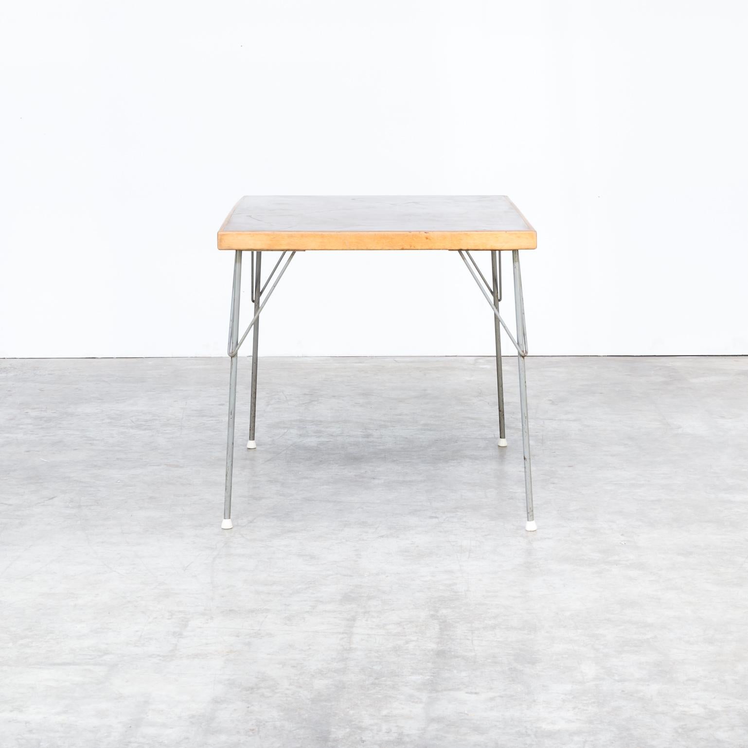 Mid-20th Century 1950s Wim Rietveld Model 530 Dining Table for Gispen For Sale