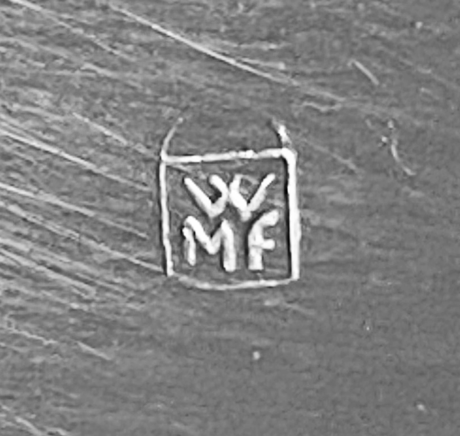 WMF-Kerzenleuchter aus den 1950er Jahren  Entwurf von Wilhelm Wagenfeld (Deutsch)