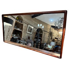 Miroir mural encadré en Wood des années 1950 Robsjohn-Gibbings pour Widdicomb