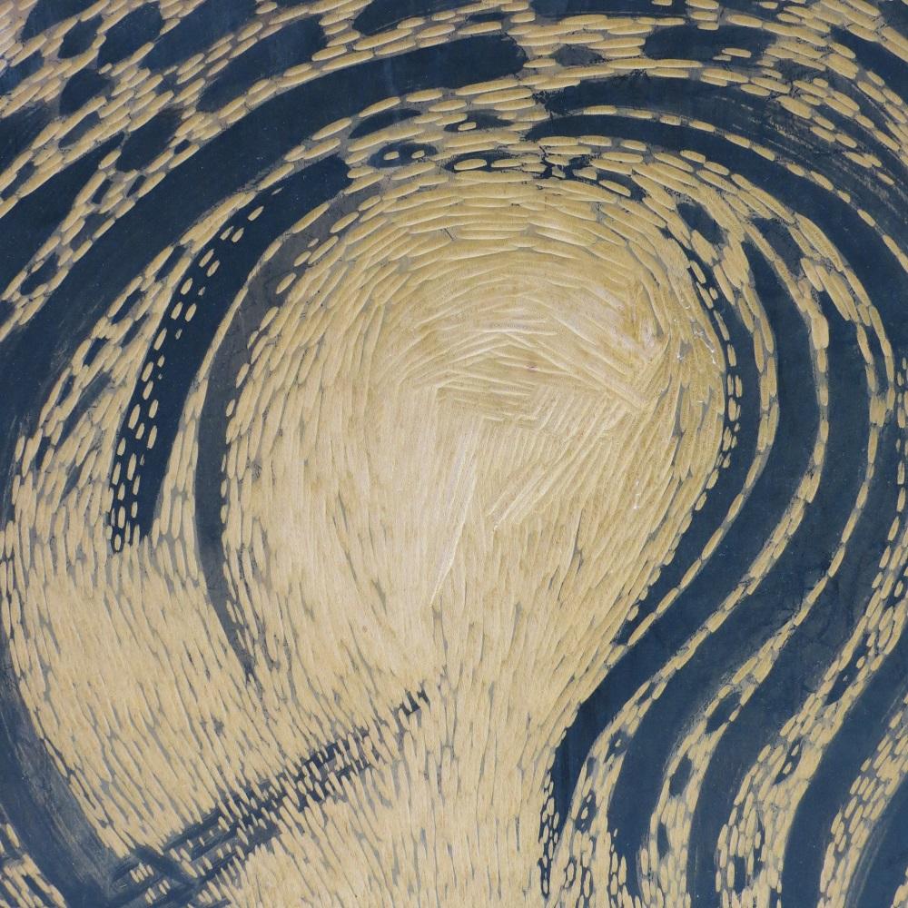 1950s  Woodcut Carved Print Block 