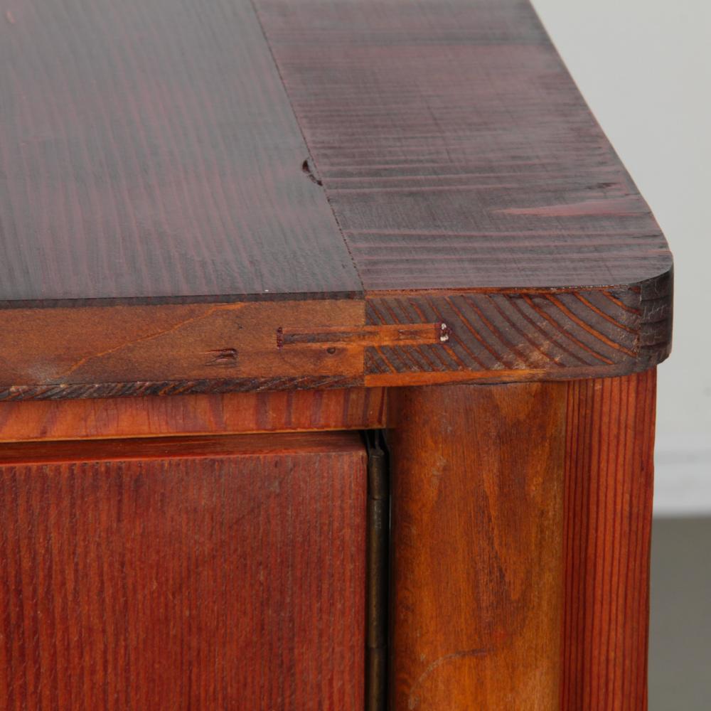 Legno Cassapanca in legno degli anni '50 in vendita