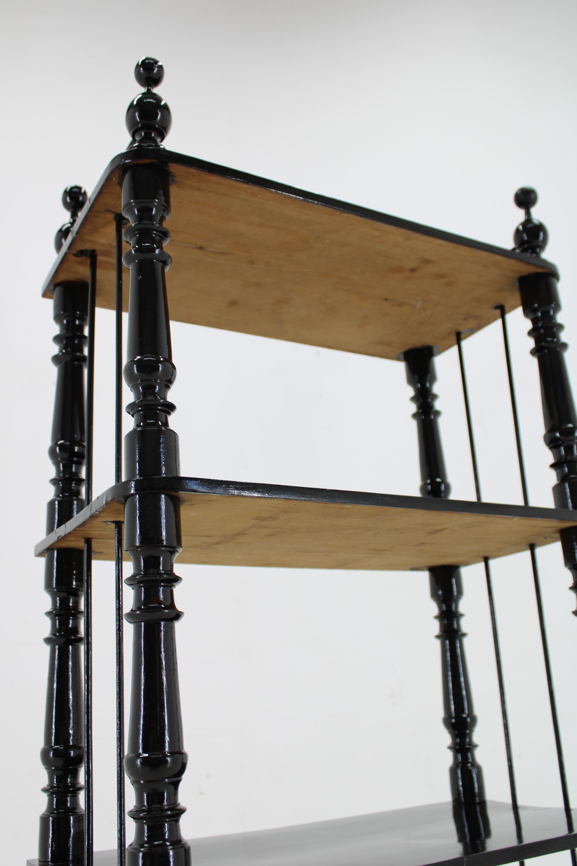 Etagere in legno degli anni '50, Cecoslovacchia in vendita 5