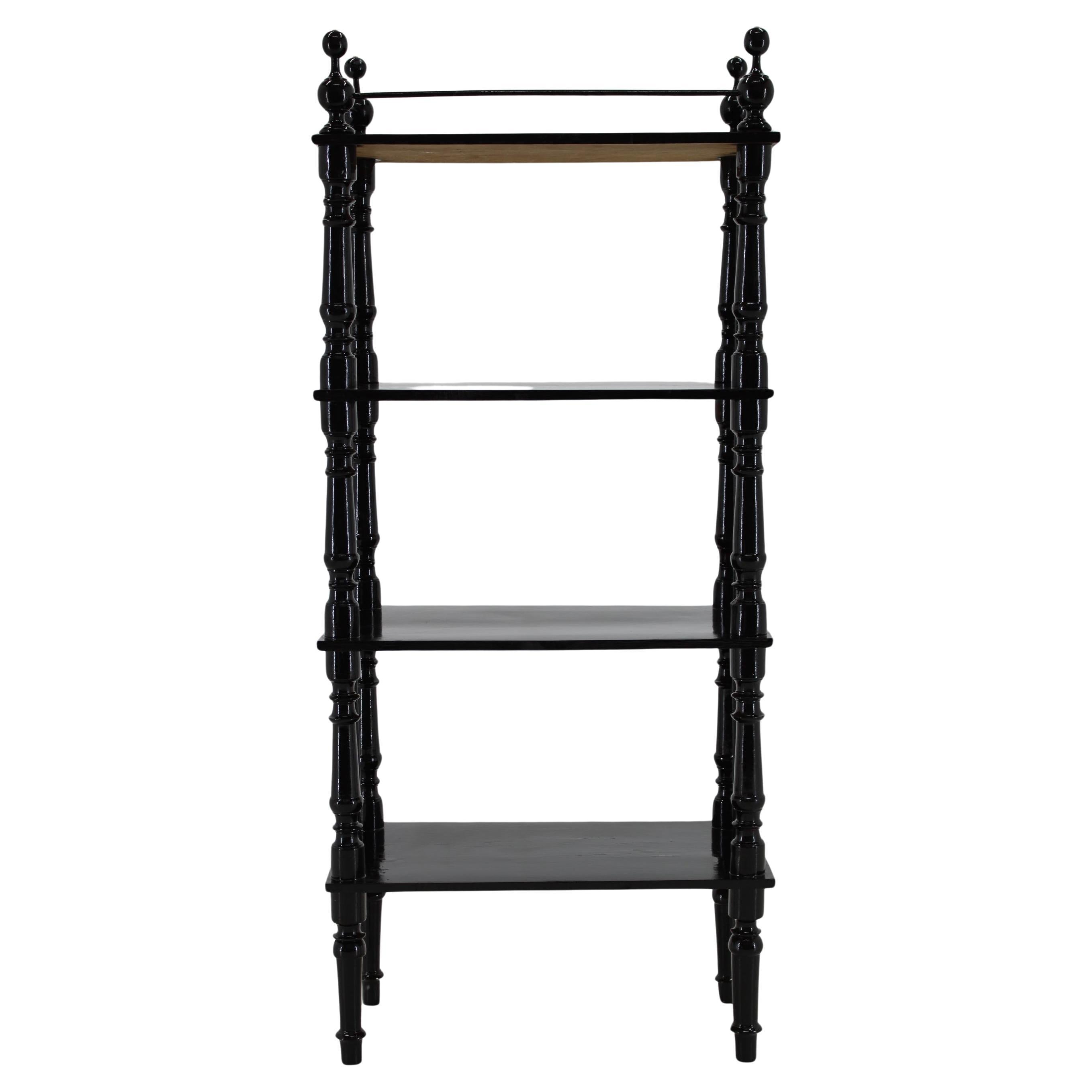 1950er Holz-Etagere, Tschechoslowakei
