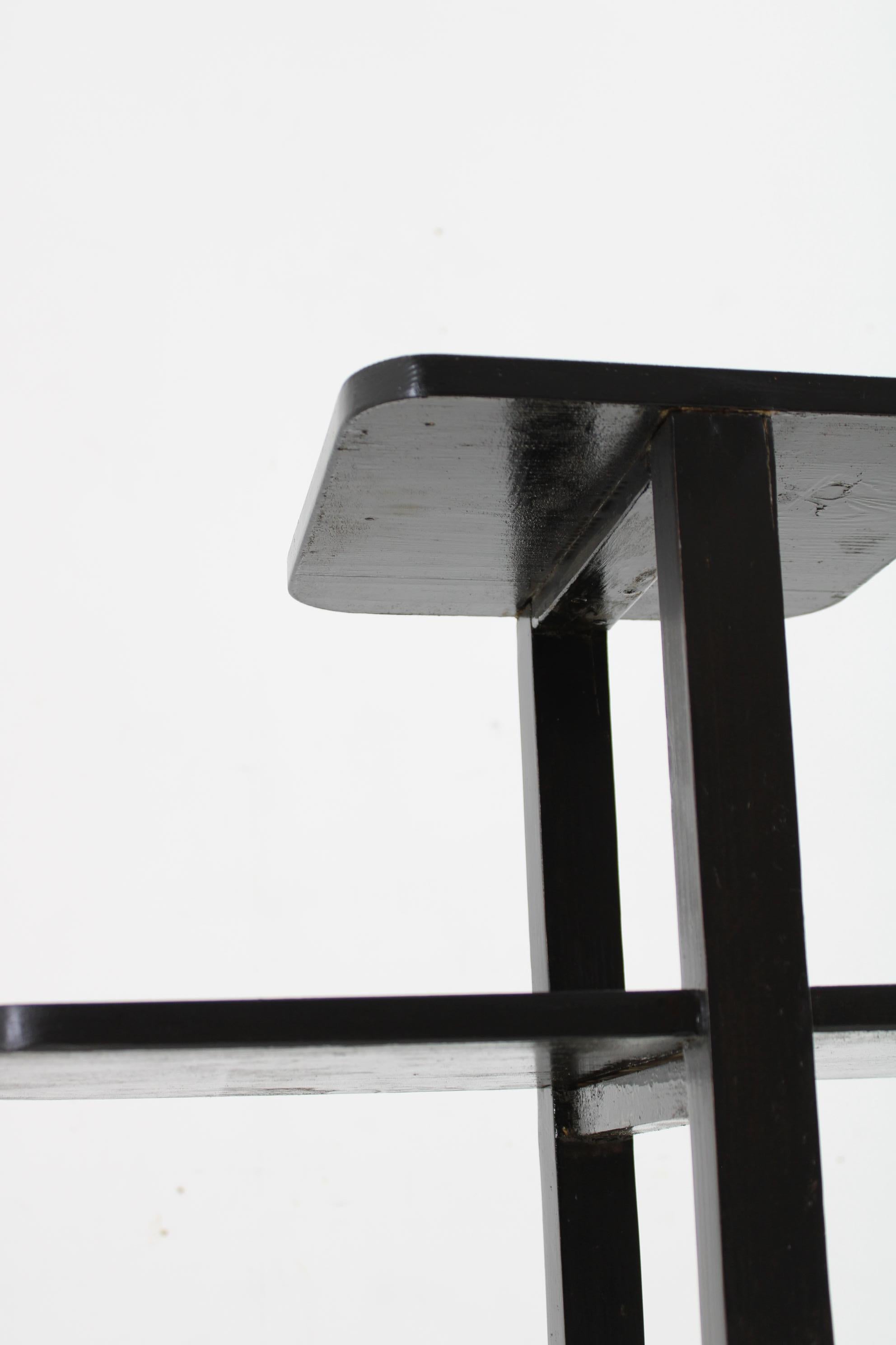 1950s Wooden Flower Stand, Czechoslovakia For Sale 5