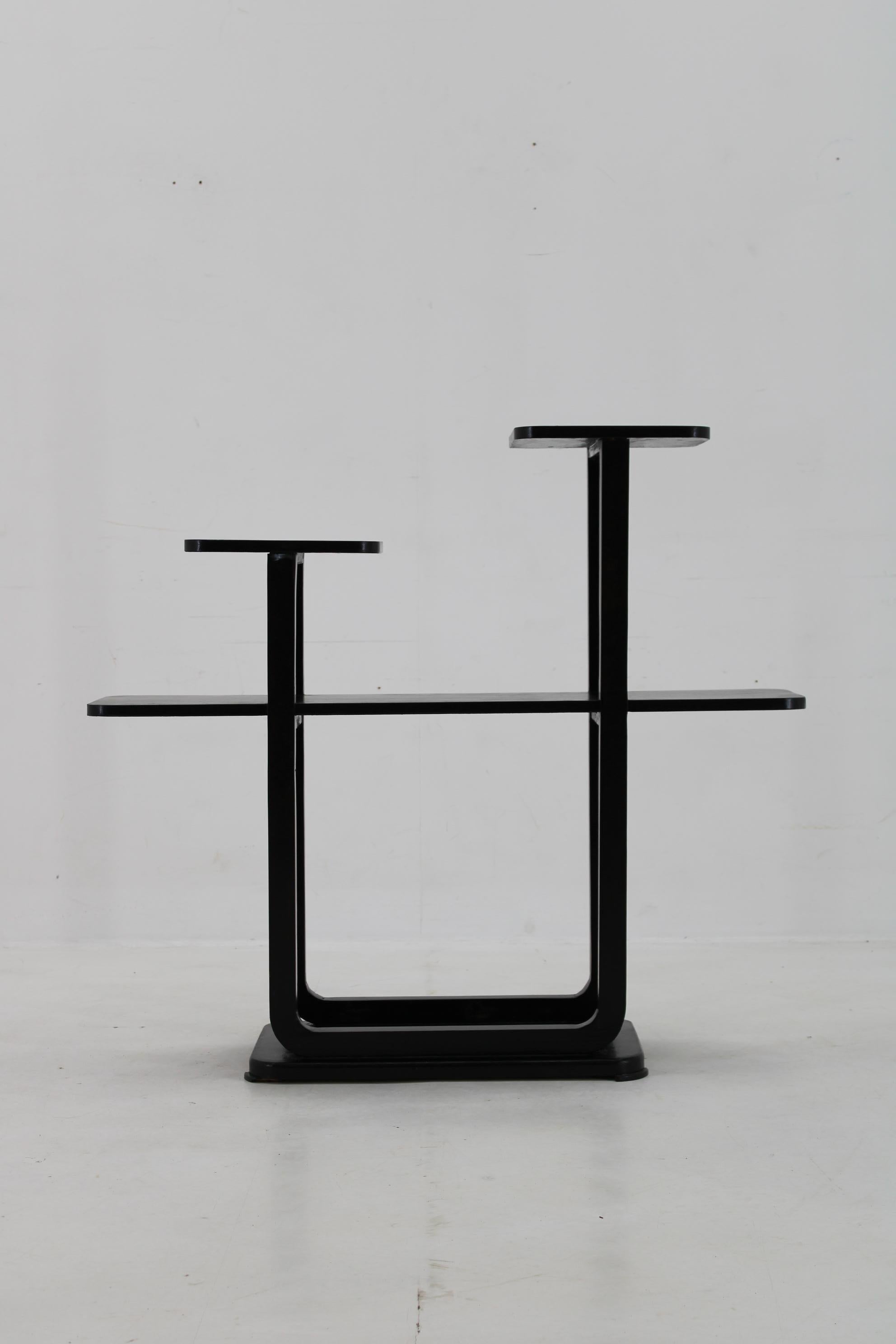 1950s Wooden Flower Stand, Czechoslovakia For Sale 1