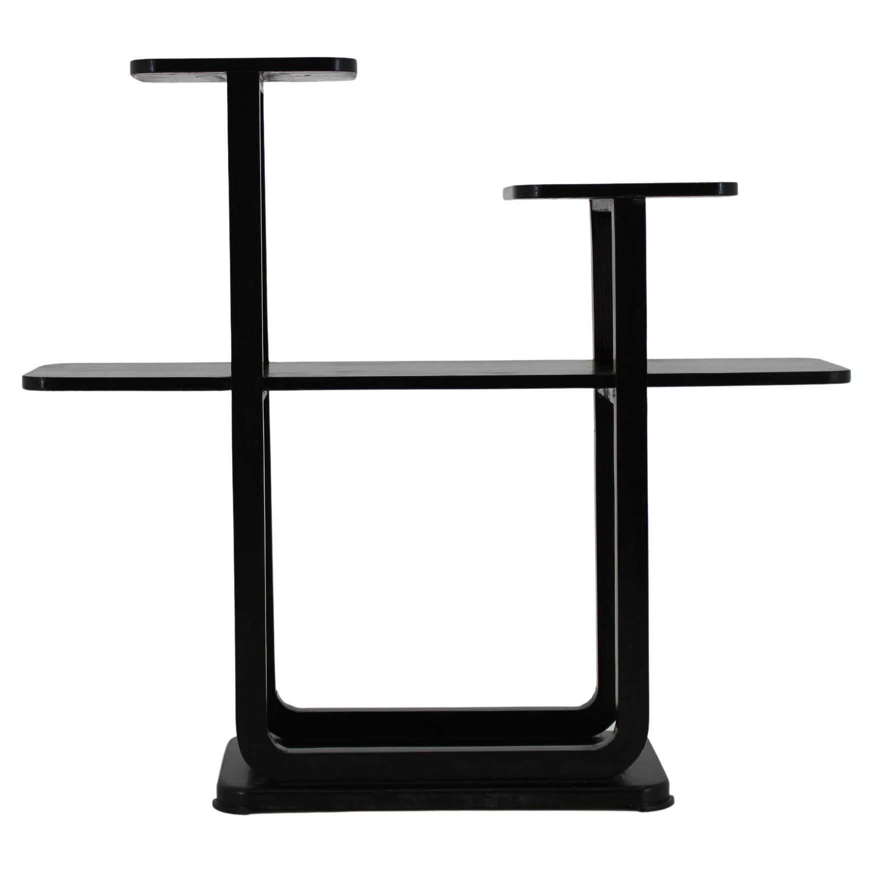 1950s Wooden Flower Stand, Czechoslovakia For Sale