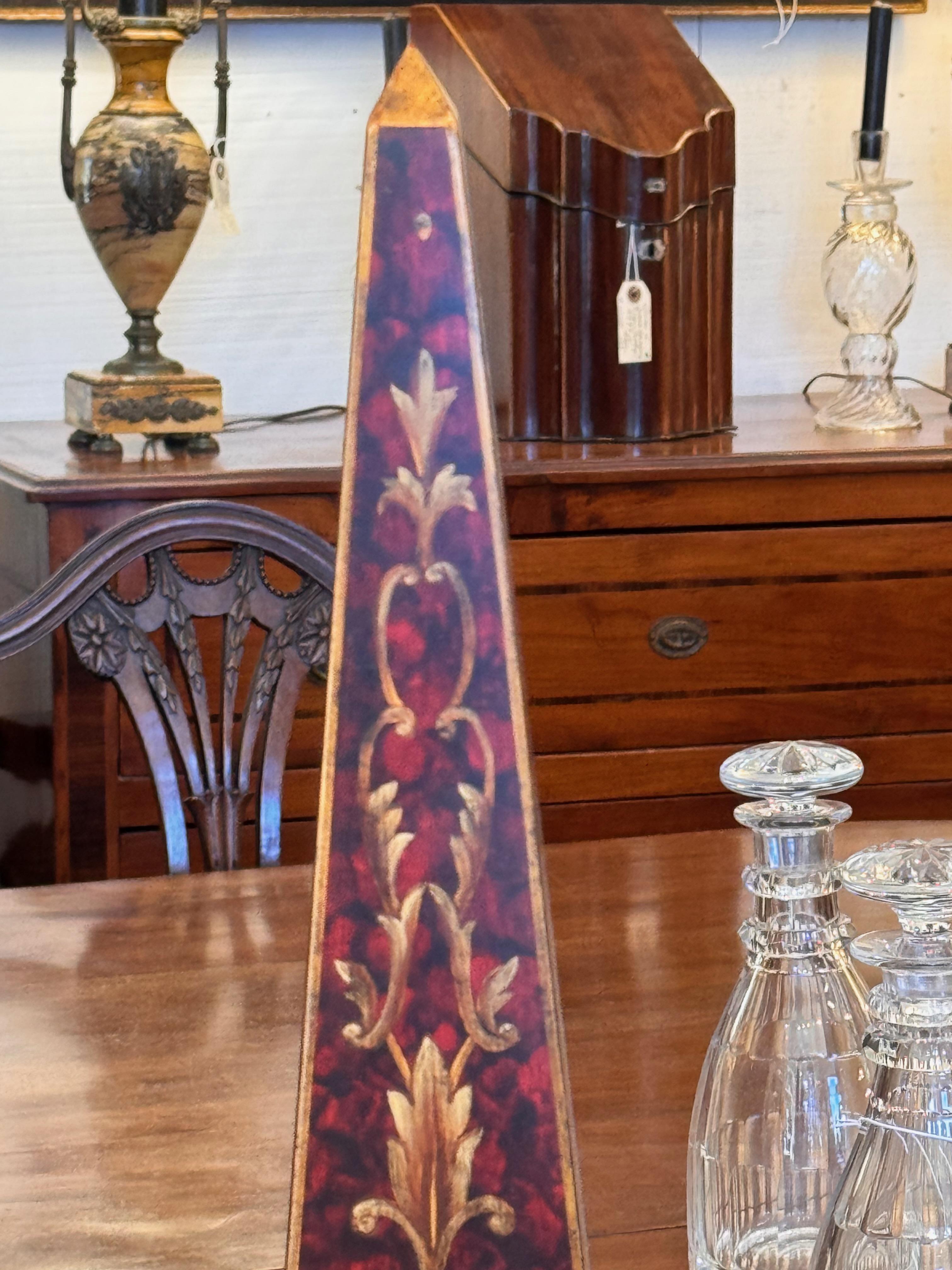 1950s Wooden Obelisk 1