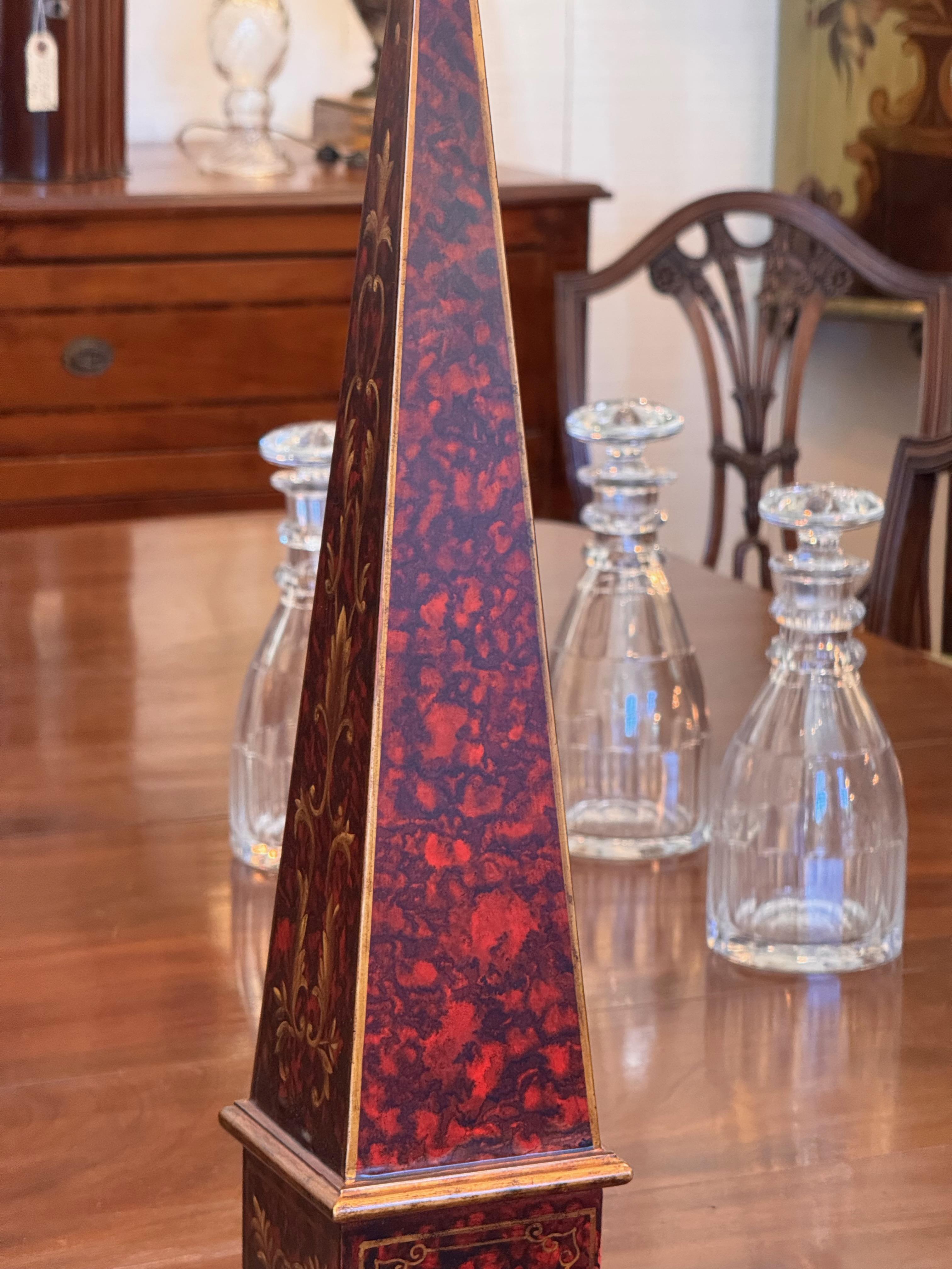 1950s Wooden Obelisk 4