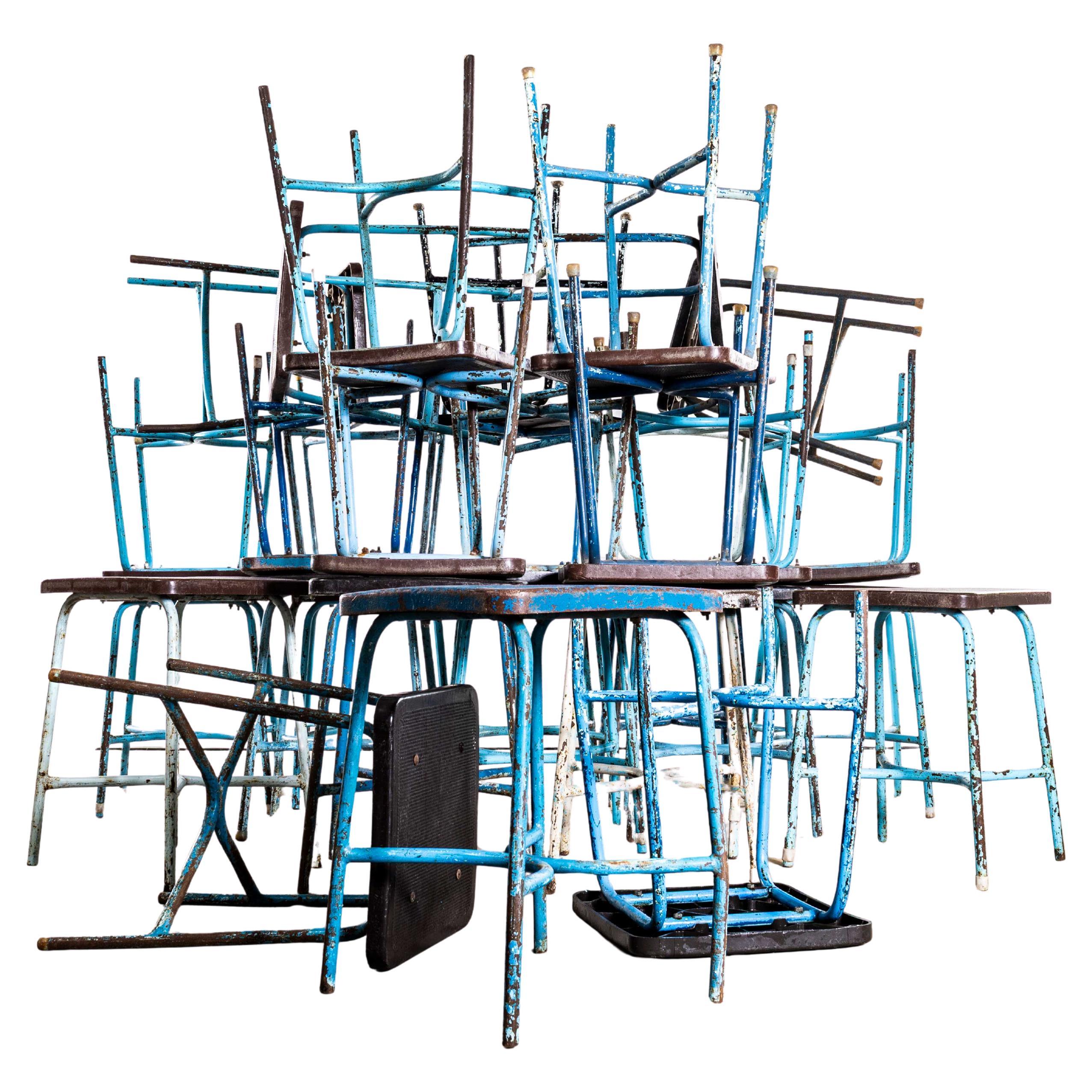 1950's Workshop Stools Original Bakelite Seats For Sale