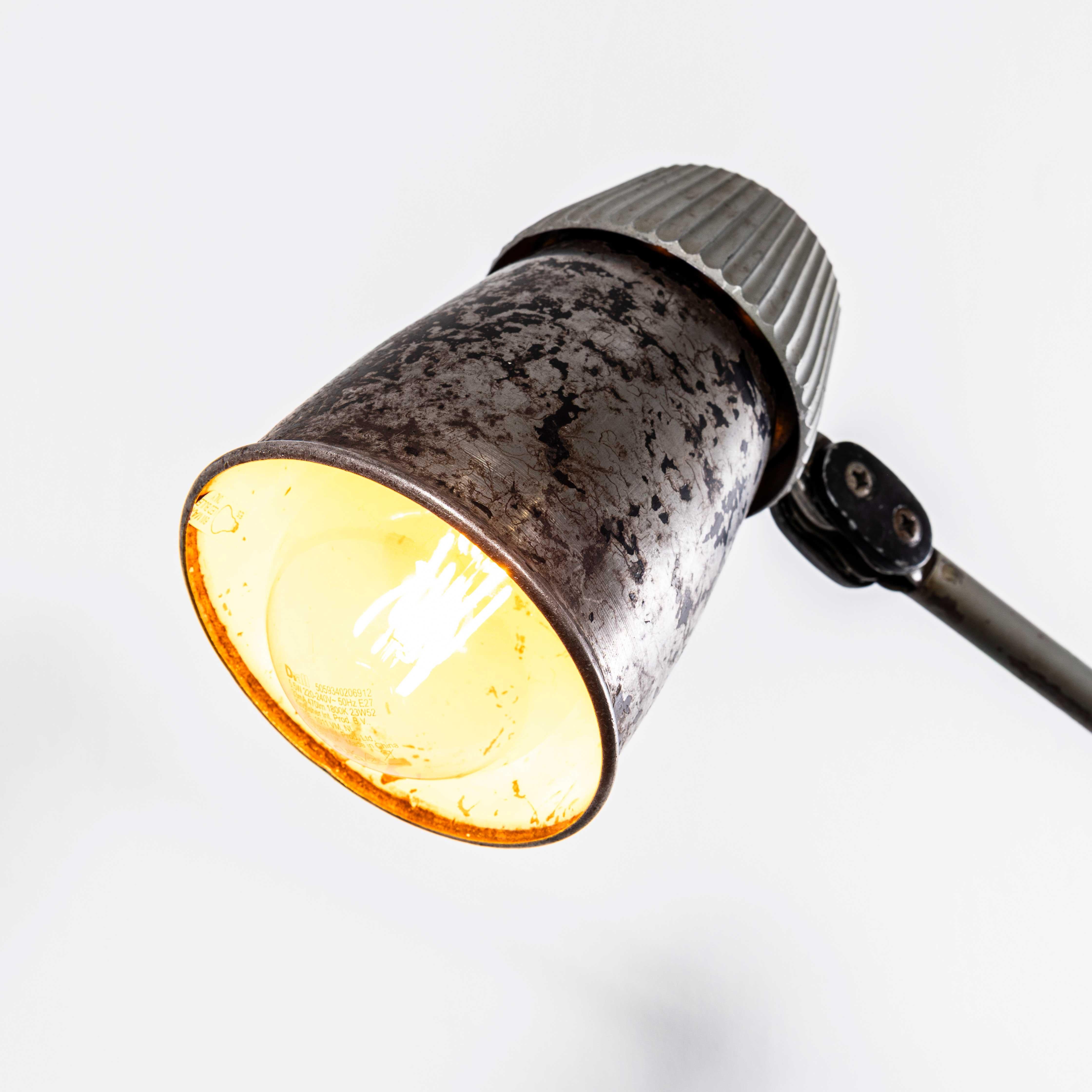 Mid-20th Century 1950's Workshop Task Lamp BHI Lo-Vo-Lite For Sale