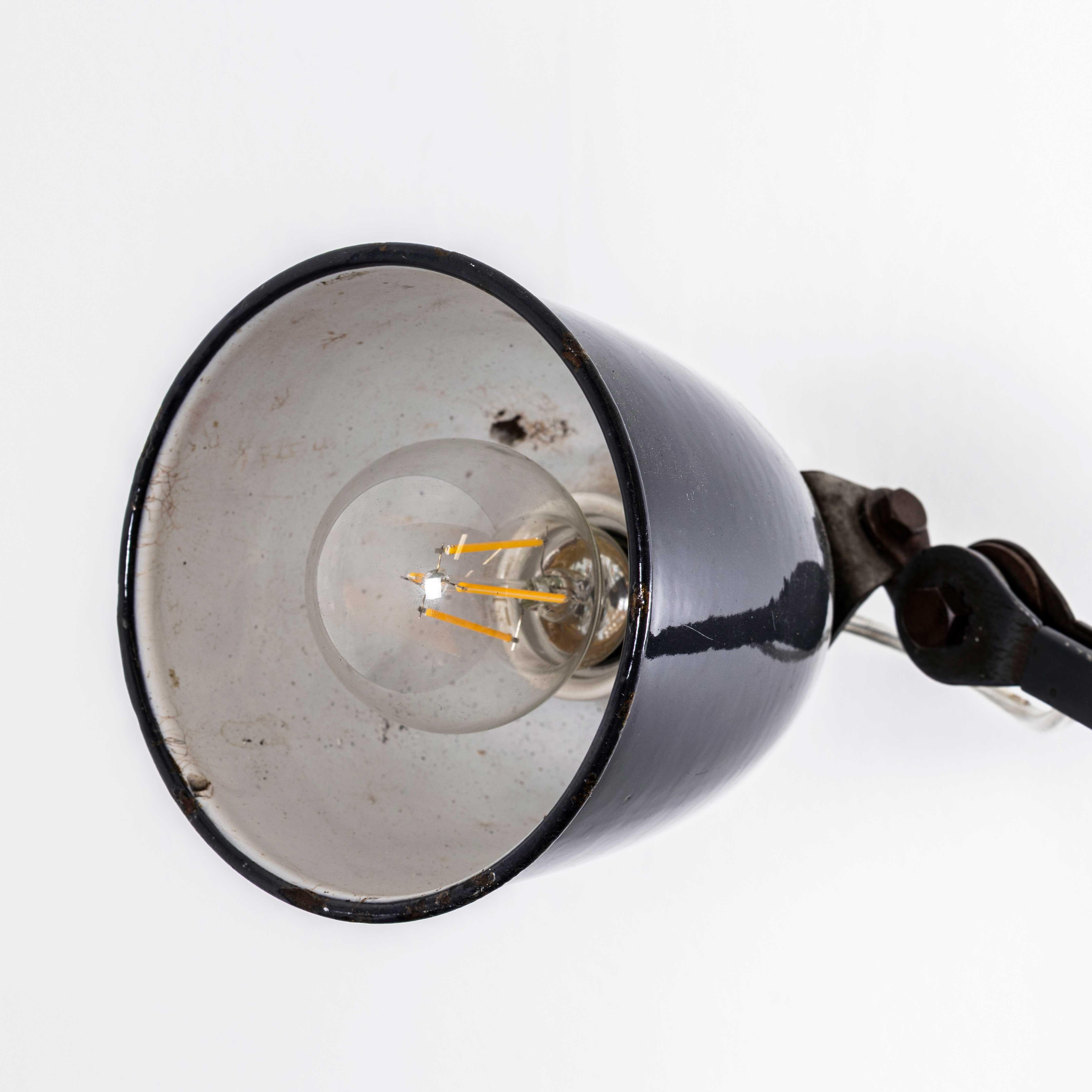1950's Workshop Task Lamp By EDL For Sale 2