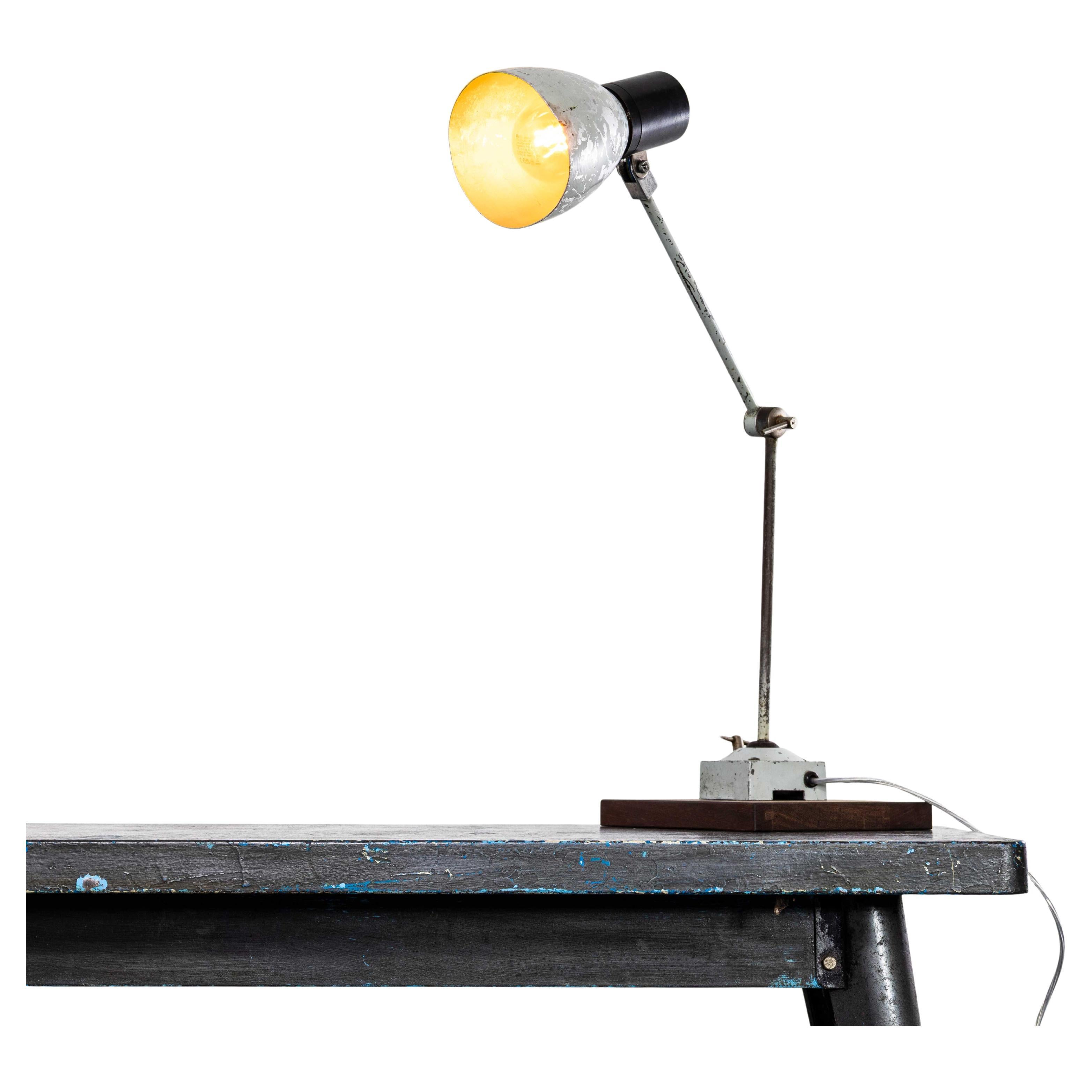 1950's Workshop Task Lamp By Invisiflex