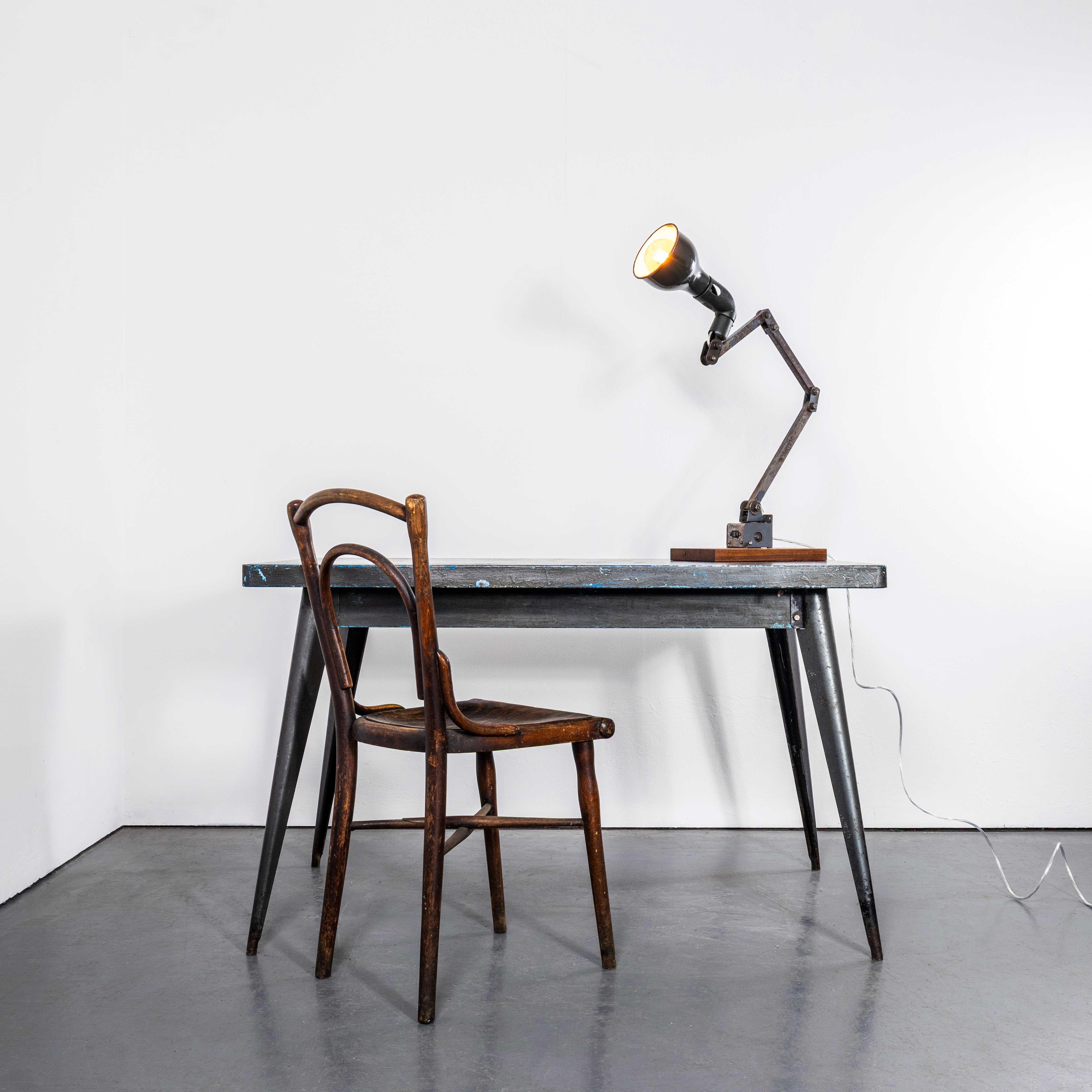 English 1950's Workshop Task Lamp By Mek Elek For Sale