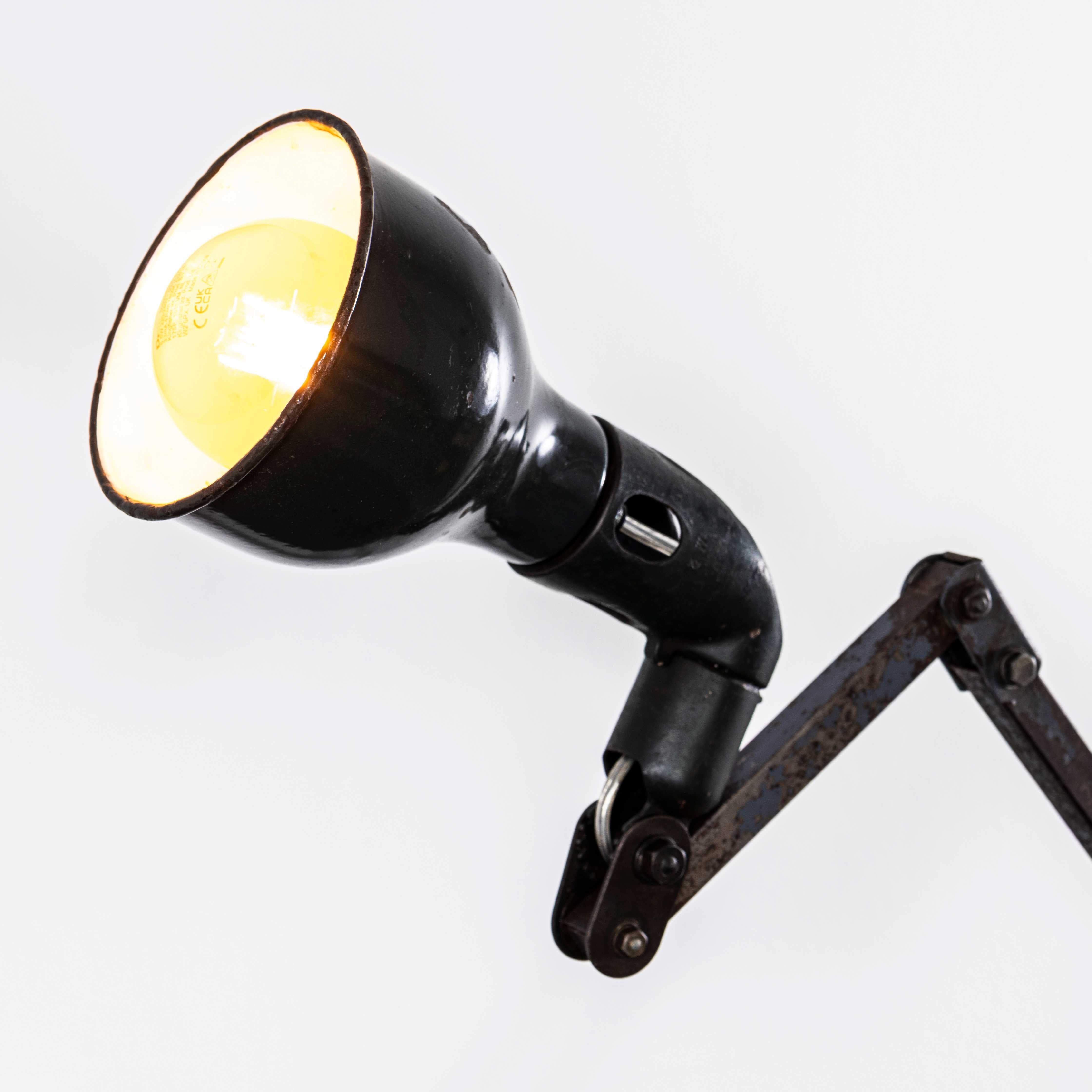 Mid-20th Century 1950's Workshop Task Lamp By Mek Elek For Sale