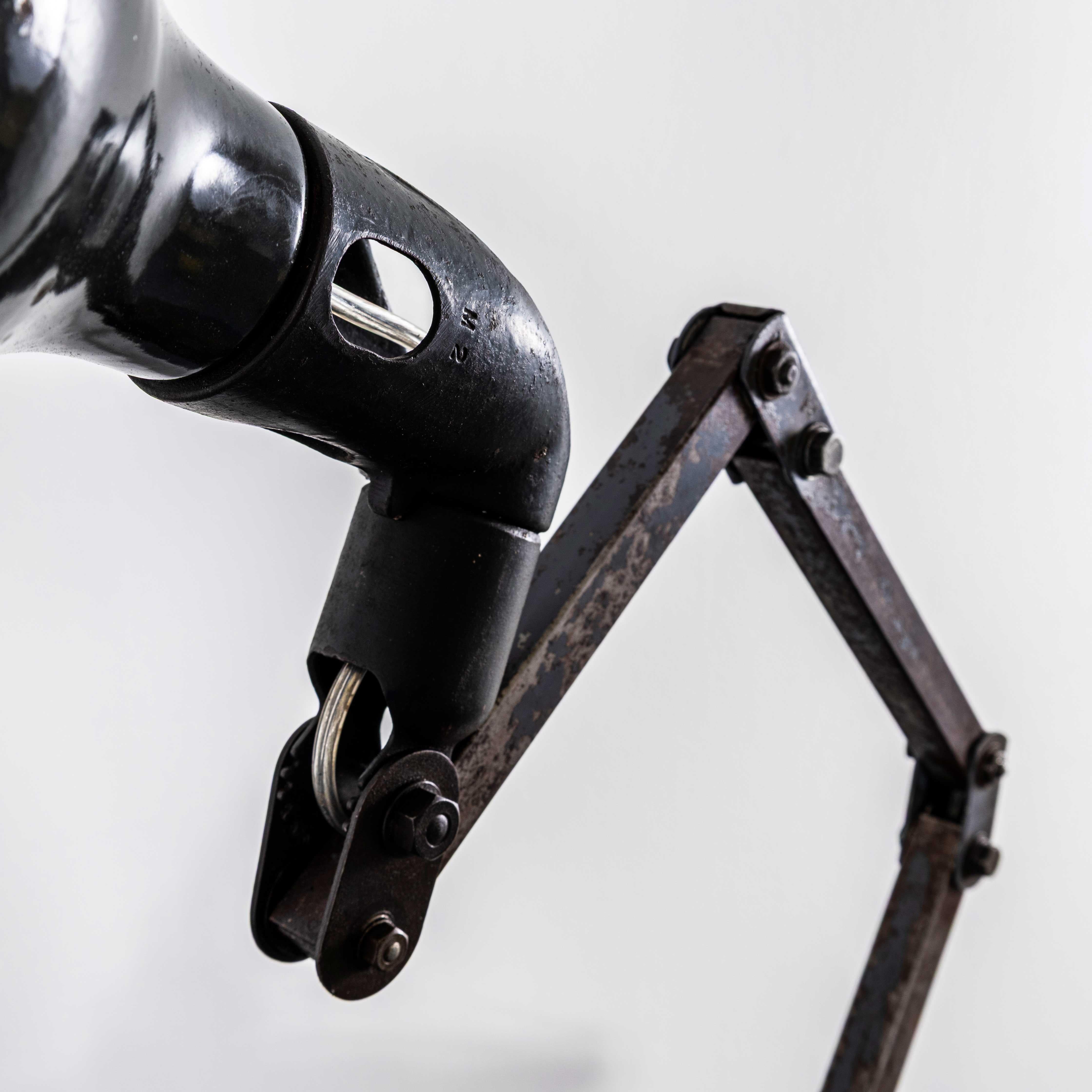 1950's Workshop Task Lamp By Mek Elek For Sale 3