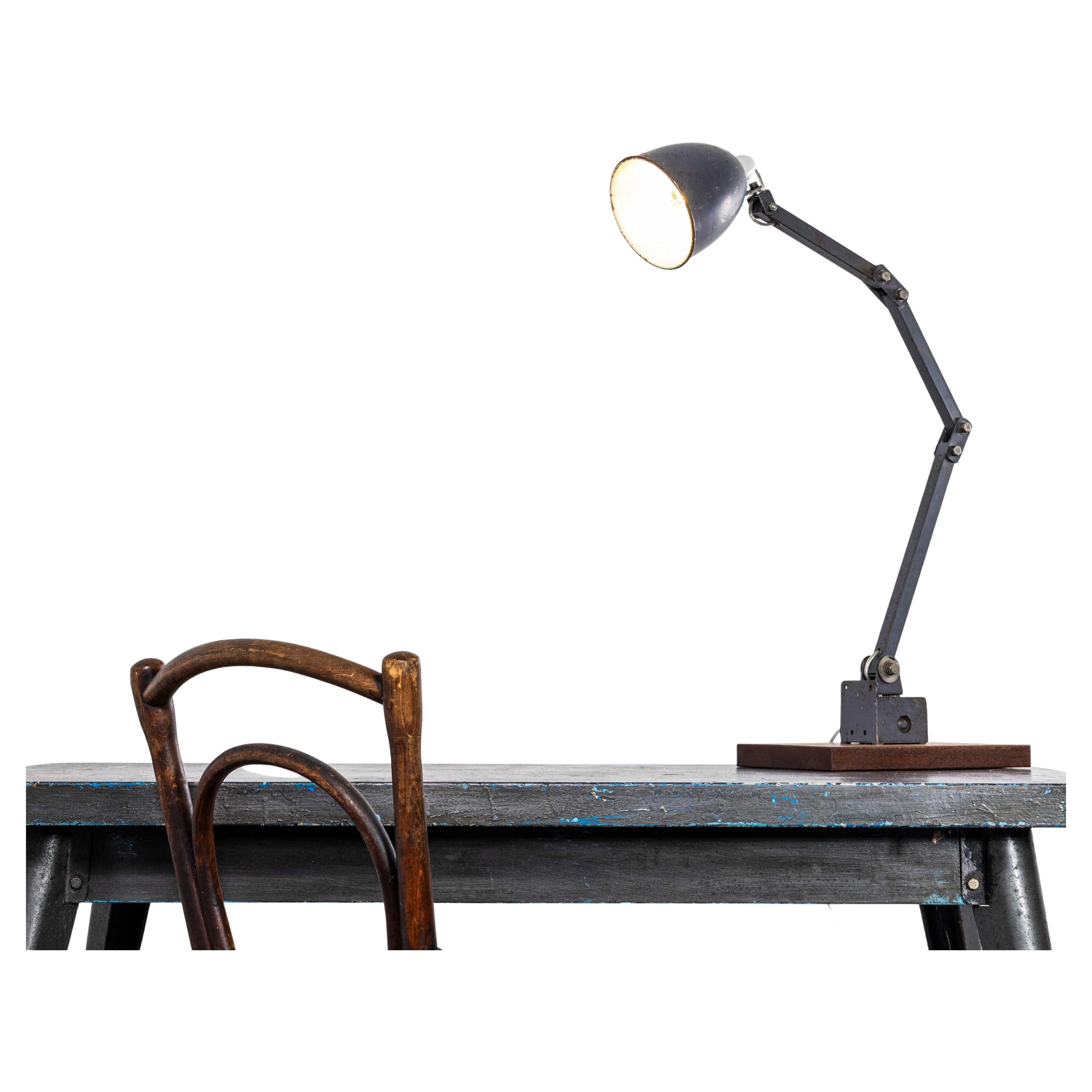 1950's Workshop Task Lamp By Memlite