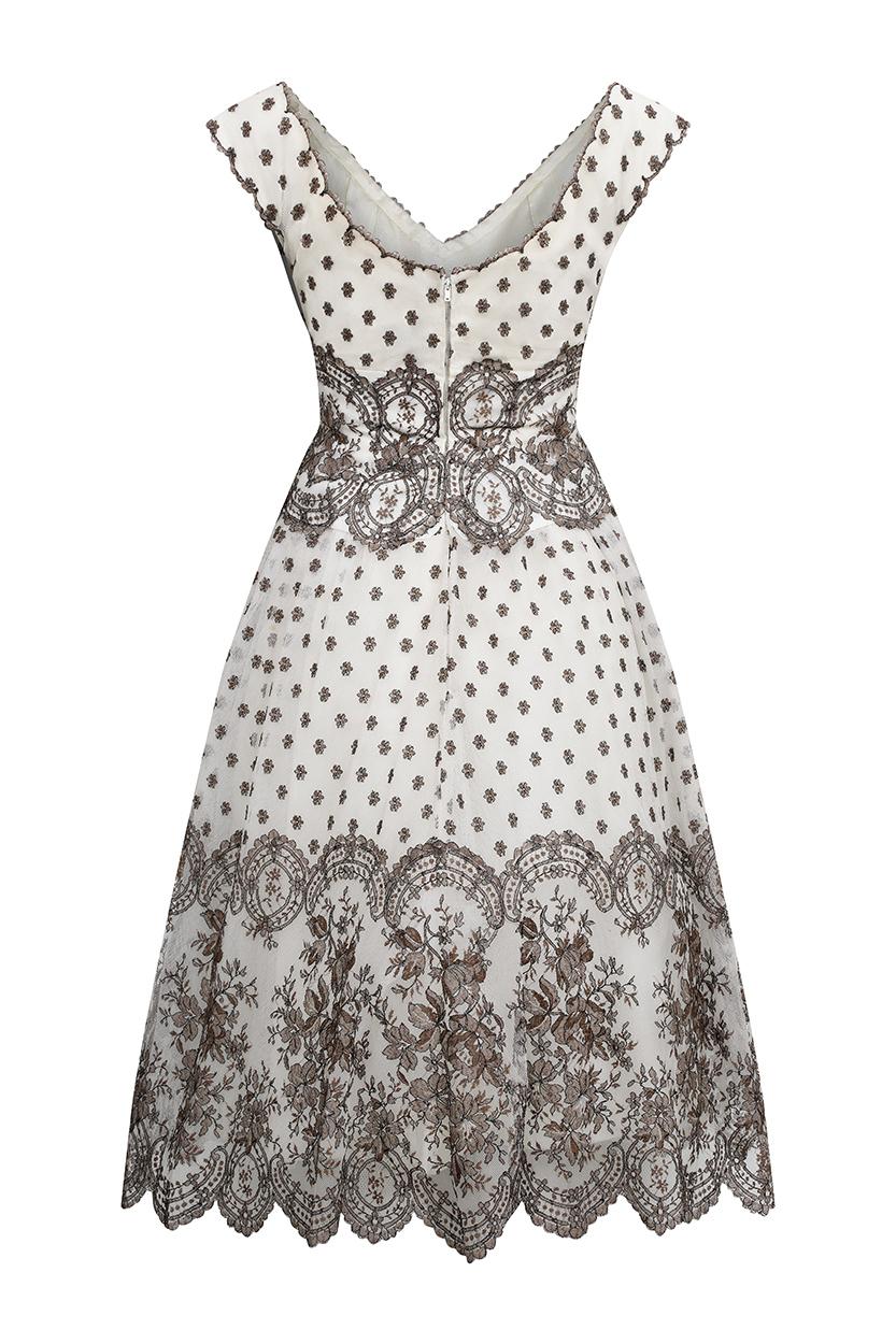 1950s dress with petticoat
