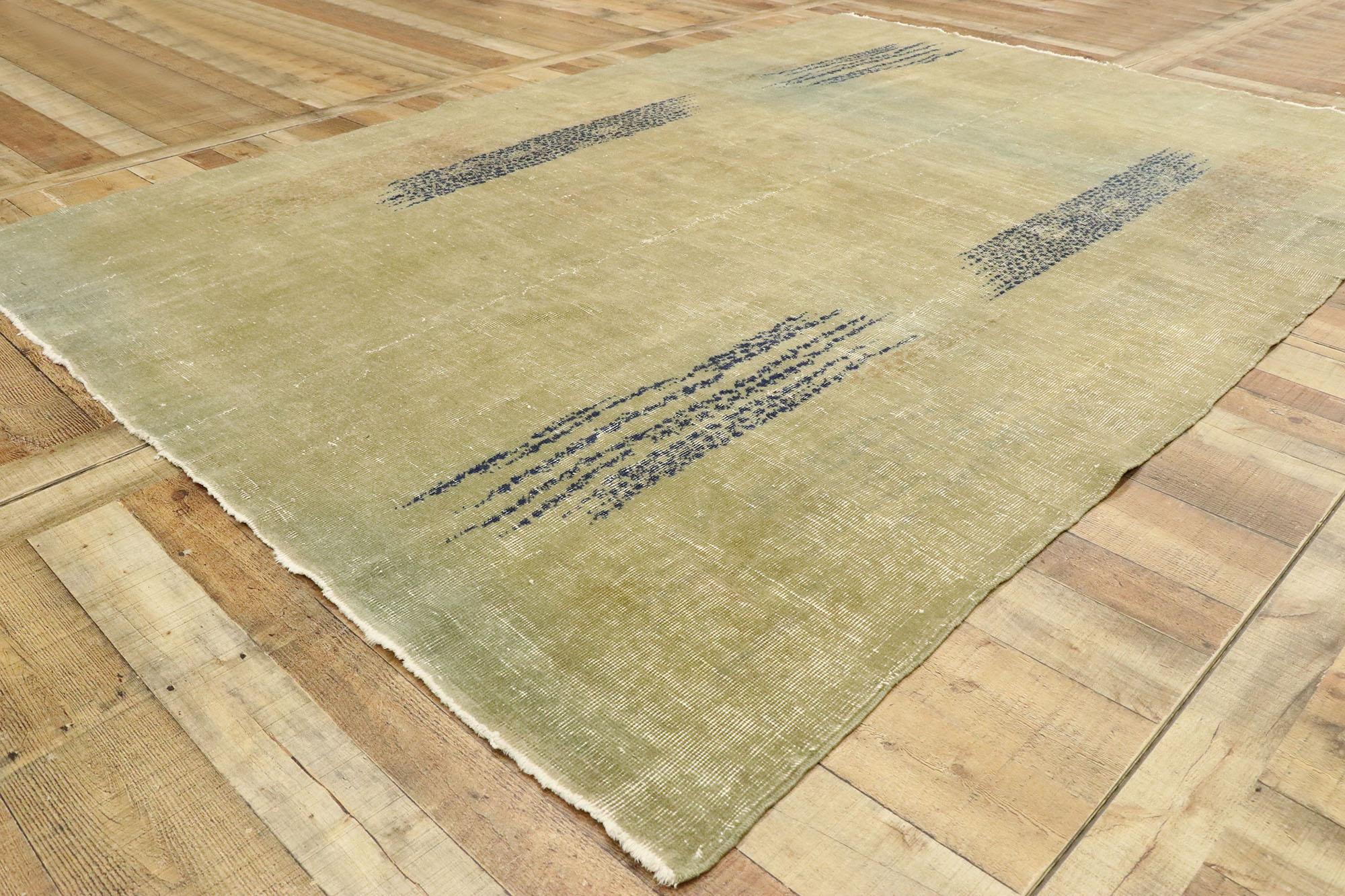 1950's Zeki Muren Türkischer Sivas Teppich mit Modernität im Angebot 3