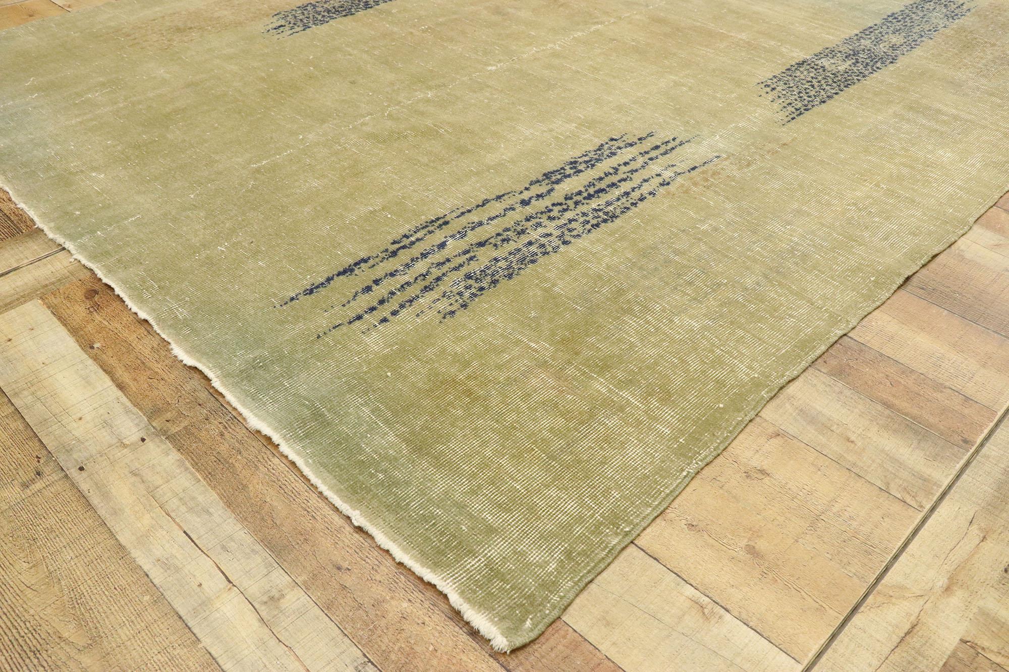 1950's Zeki Muren Türkischer Sivas Teppich mit Modernität im Angebot 4