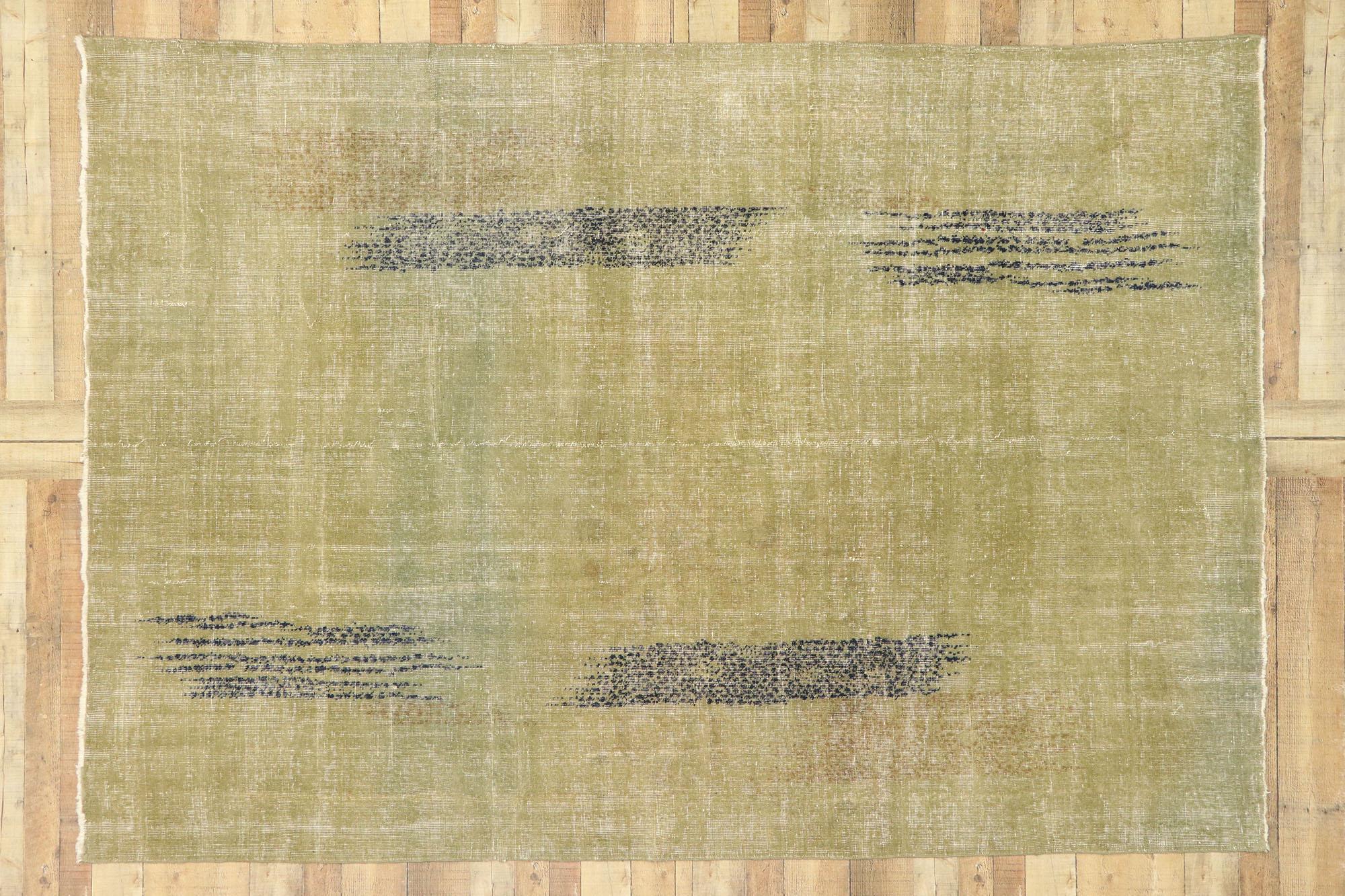 1950's Zeki Muren Türkischer Sivas Teppich mit Modernität (20. Jahrhundert) im Angebot