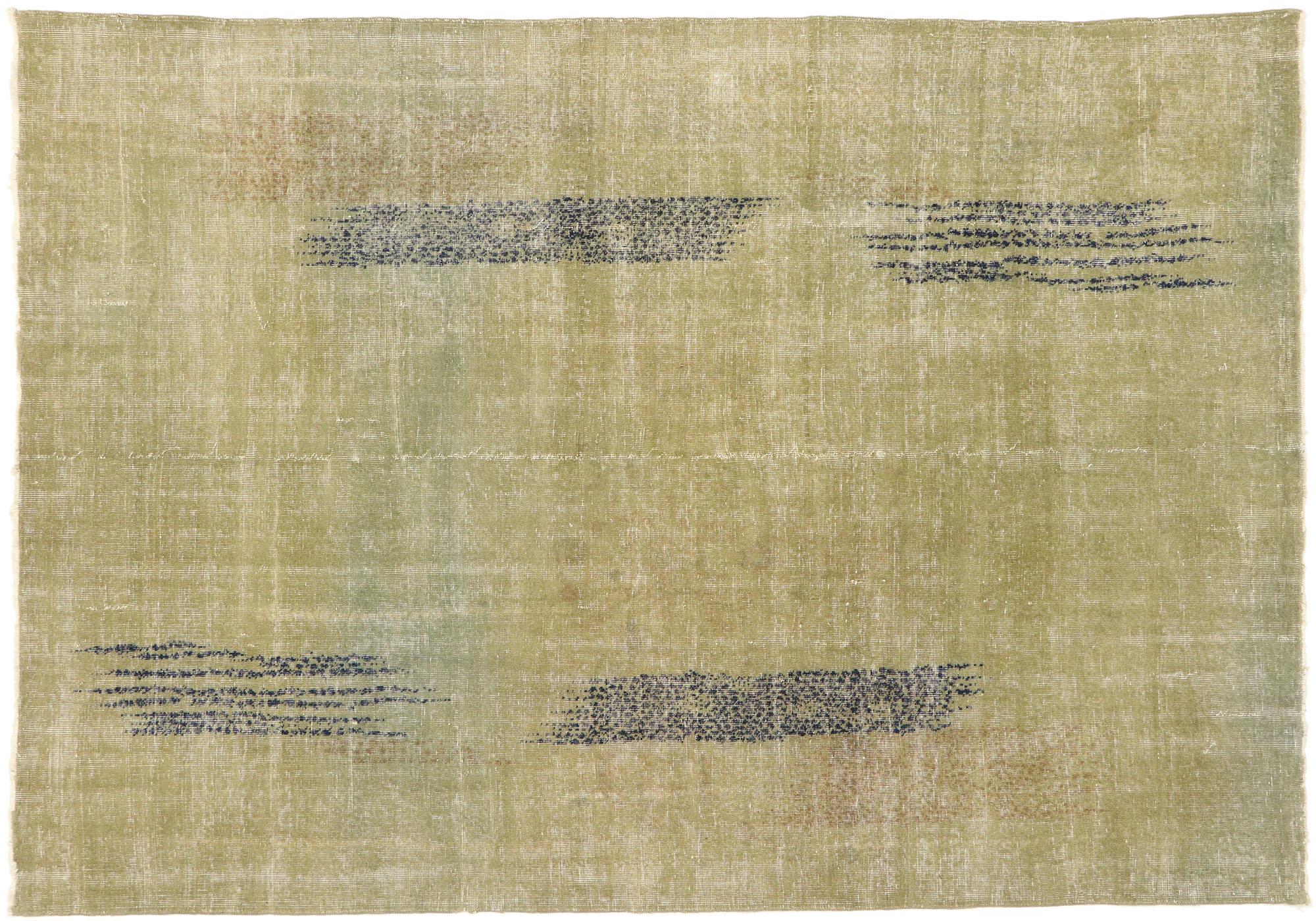 1950's Zeki Muren Türkischer Sivas Teppich mit Modernität (Wolle) im Angebot