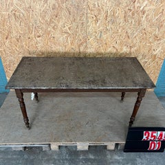1950's Zinc Top Rectangular Dining Tables